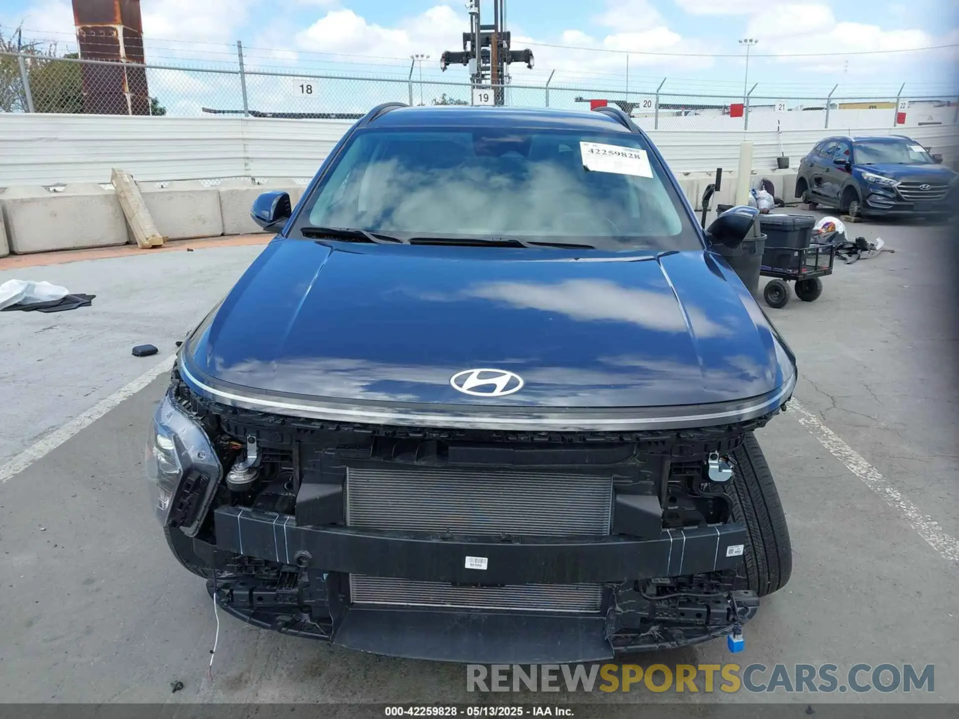 13 Photograph of a damaged car KM8HBCABXRU097465 HYUNDAI KONA 2024