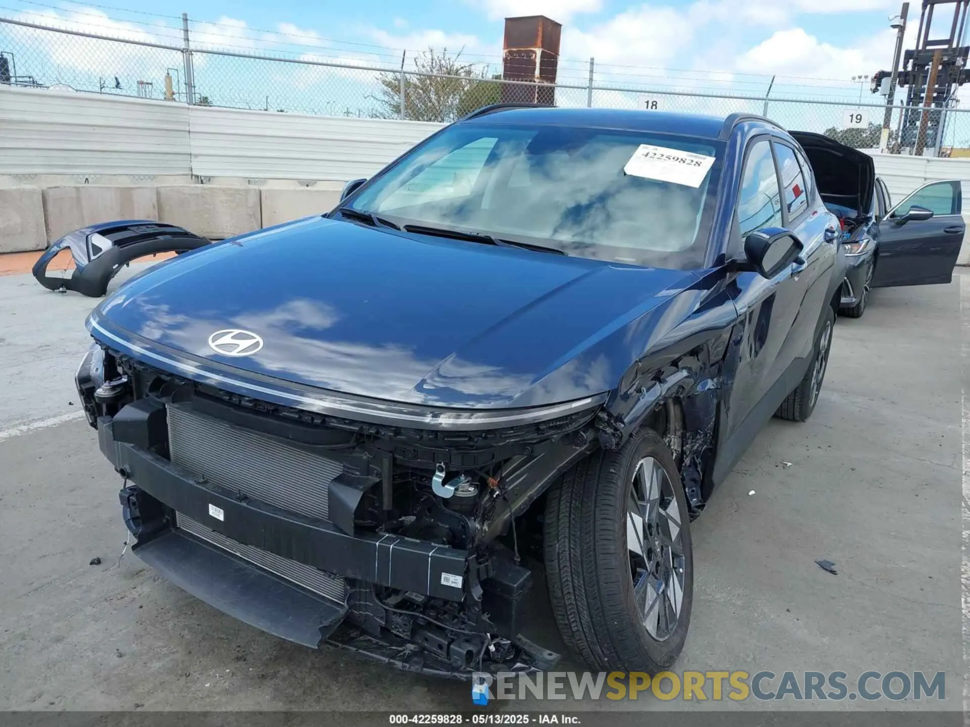 6 Photograph of a damaged car KM8HBCABXRU097465 HYUNDAI KONA 2024