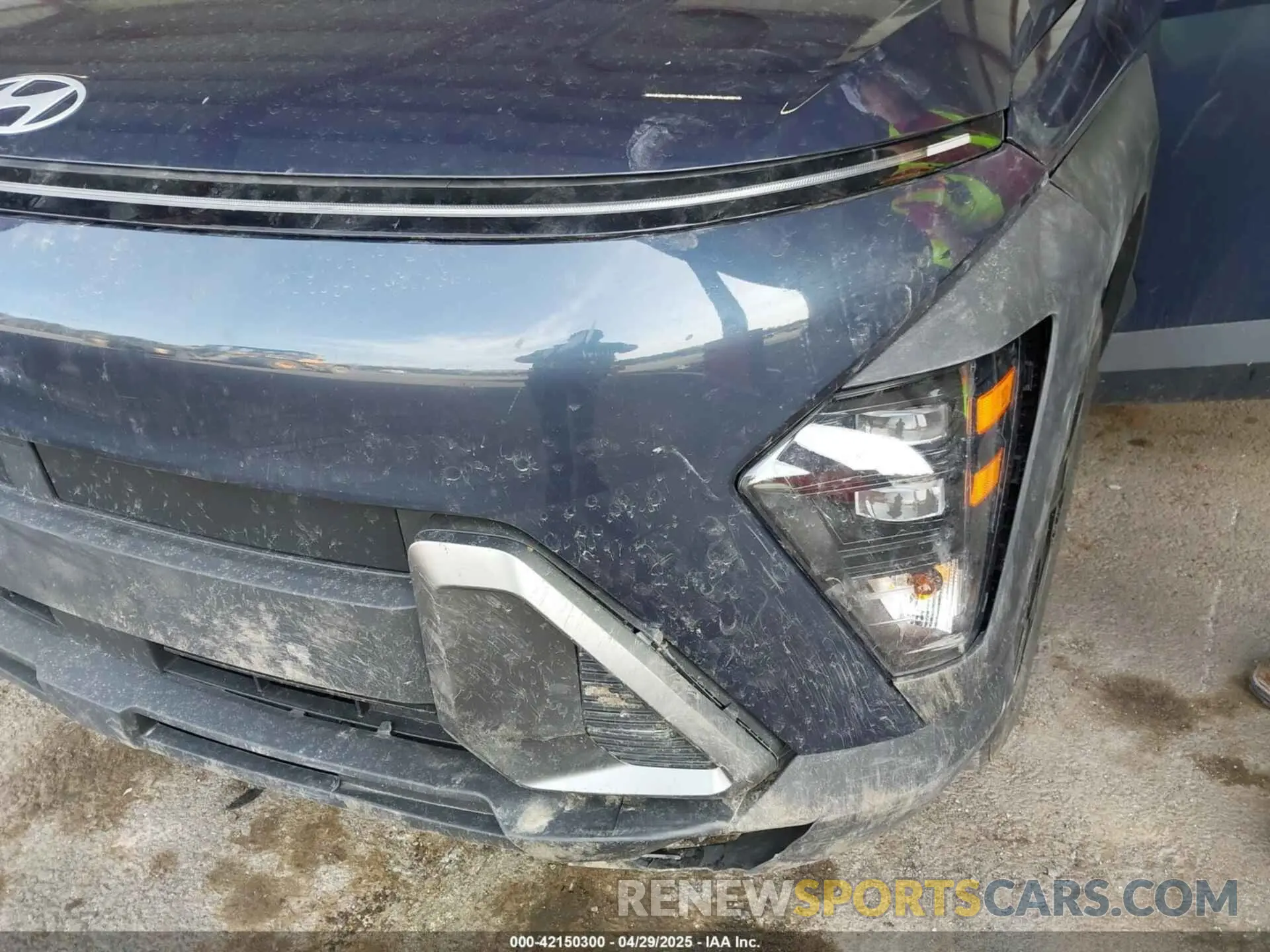 6 Photograph of a damaged car KM8HBCABXRU104933 HYUNDAI KONA 2024