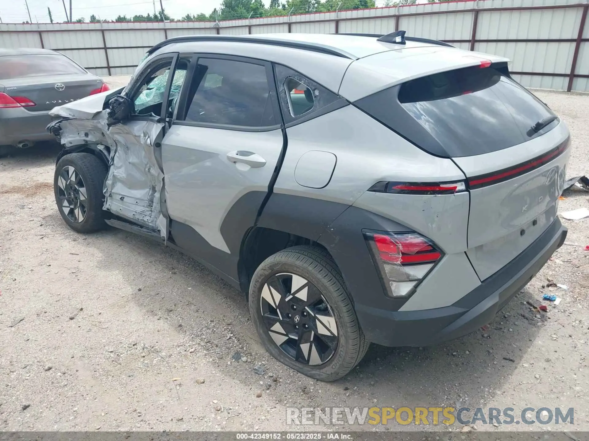 3 Photograph of a damaged car KM8HBCABXRU105984 HYUNDAI KONA 2024