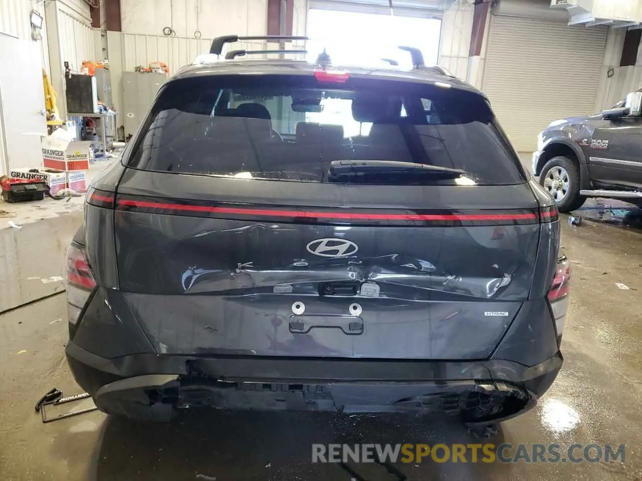 6 Photograph of a damaged car KM8HBCABXRU163075 HYUNDAI KONA 2024