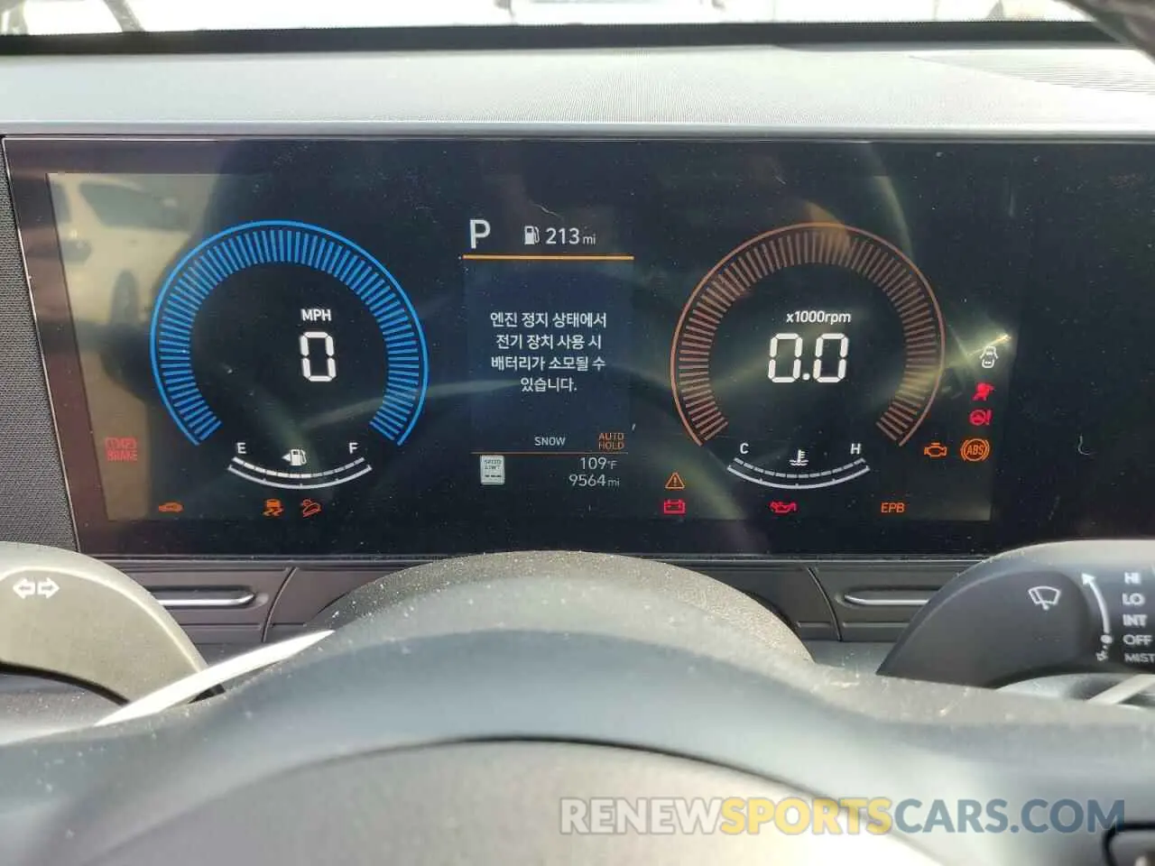 9 Photograph of a damaged car KM8HBCABXRU174769 HYUNDAI KONA 2024