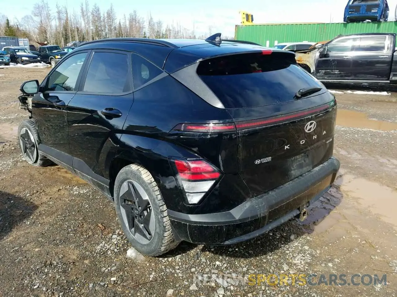 2 Photograph of a damaged car KM8HC3A60RU004422 HYUNDAI KONA 2024