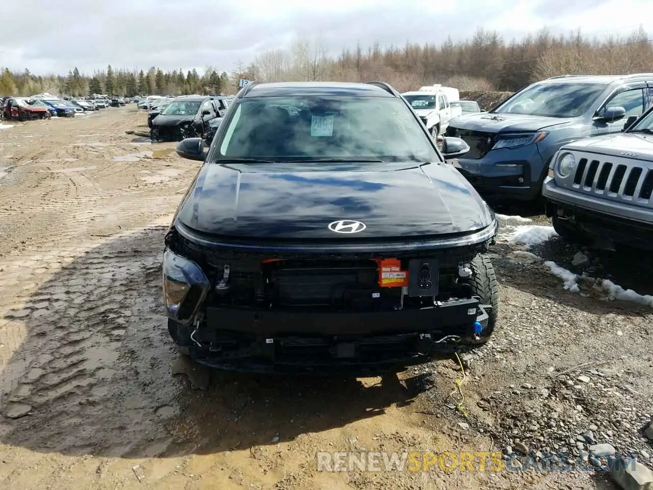 5 Photograph of a damaged car KM8HC3A60RU004422 HYUNDAI KONA 2024