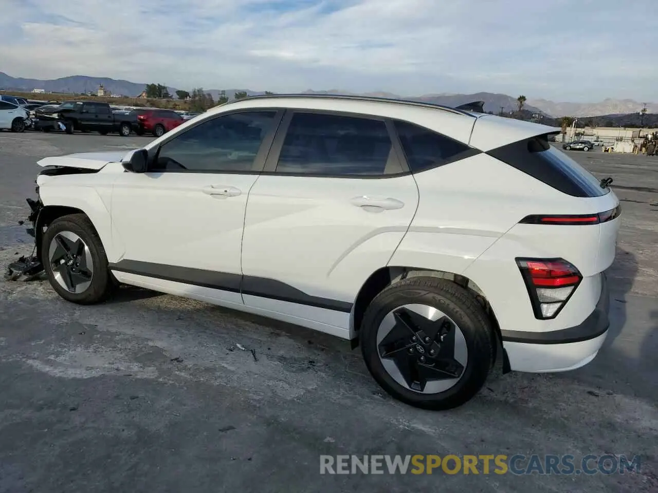 2 Photograph of a damaged car KM8HC3A66RU008488 HYUNDAI KONA 2024