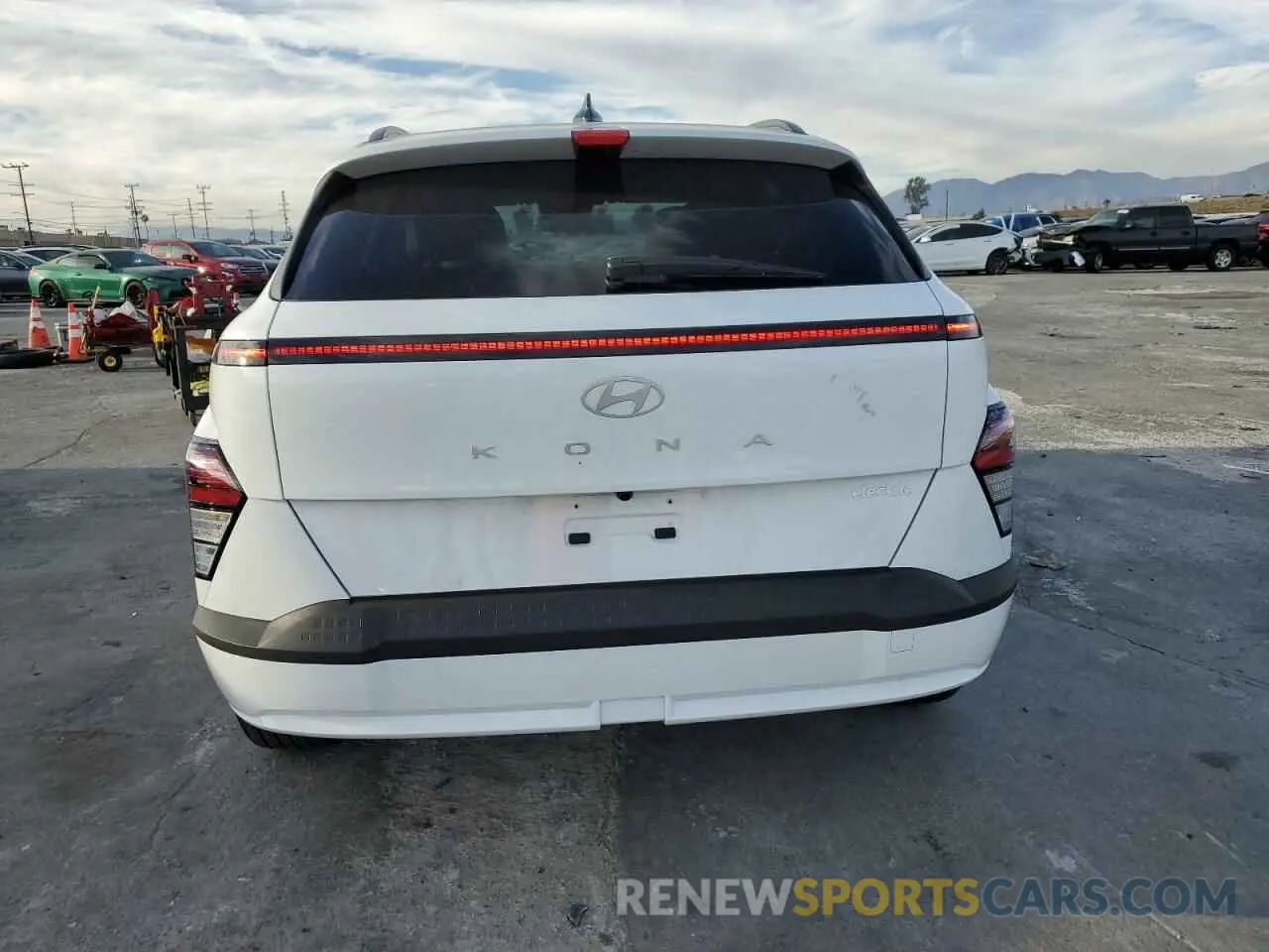 6 Photograph of a damaged car KM8HC3A66RU008488 HYUNDAI KONA 2024