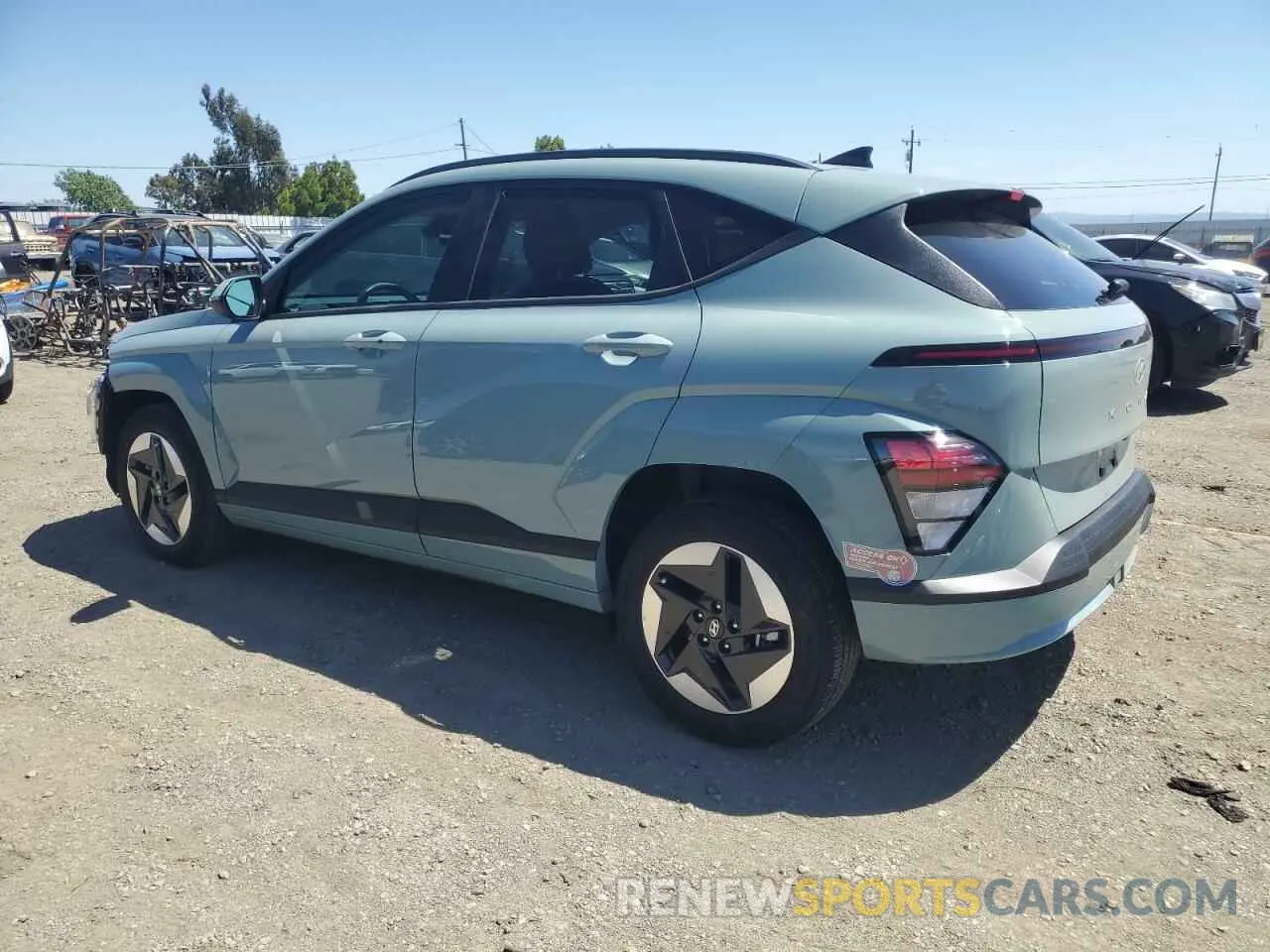 2 Photograph of a damaged car KM8HC3A67RU013778 HYUNDAI KONA 2024