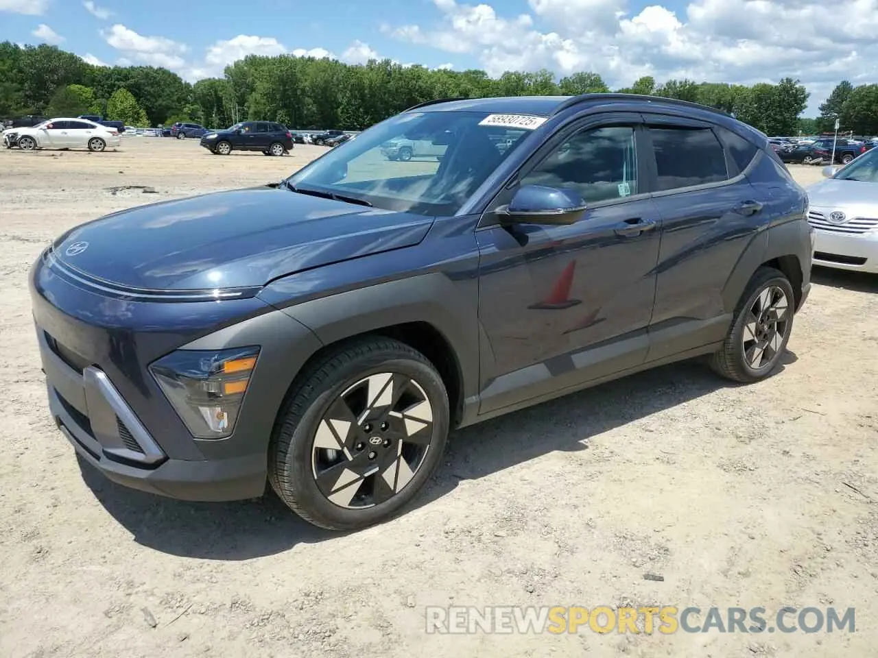 1 Photograph of a damaged car KM8HC3AB0RU088240 HYUNDAI KONA 2024