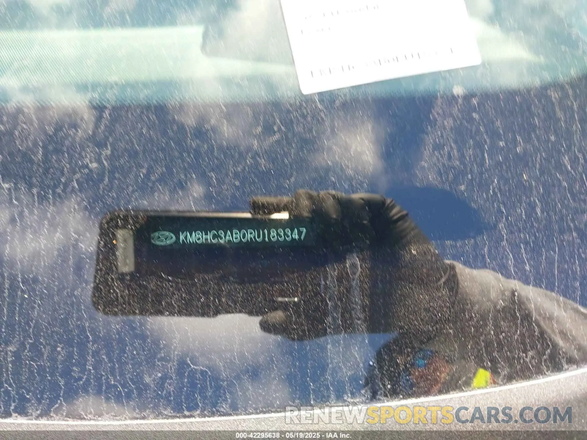 9 Photograph of a damaged car KM8HC3AB0RU183347 HYUNDAI KONA 2024