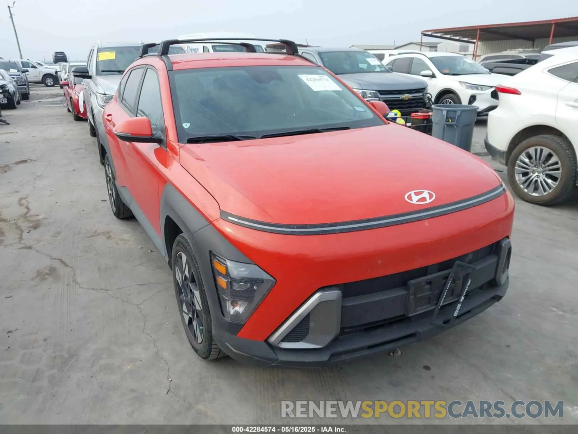 1 Photograph of a damaged car KM8HC3AB1RU088148 HYUNDAI KONA 2024