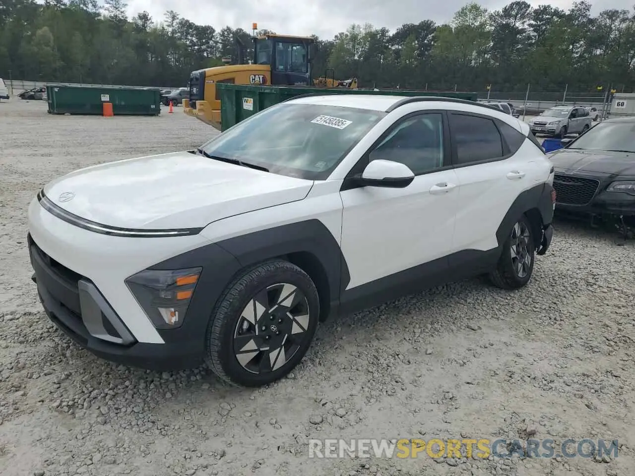 1 Photograph of a damaged car KM8HC3AB1RU097819 HYUNDAI KONA 2024