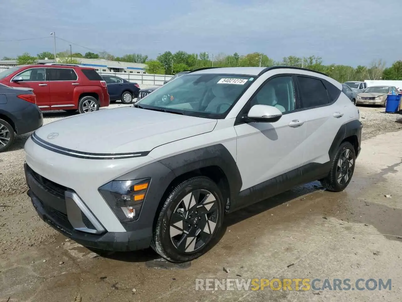 1 Photograph of a damaged car KM8HC3AB1RU137557 HYUNDAI KONA 2024