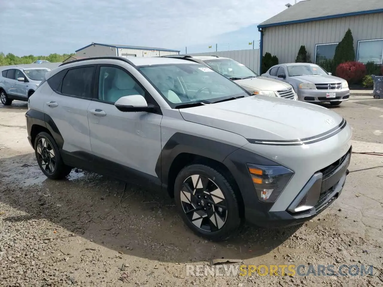 4 Photograph of a damaged car KM8HC3AB1RU137557 HYUNDAI KONA 2024