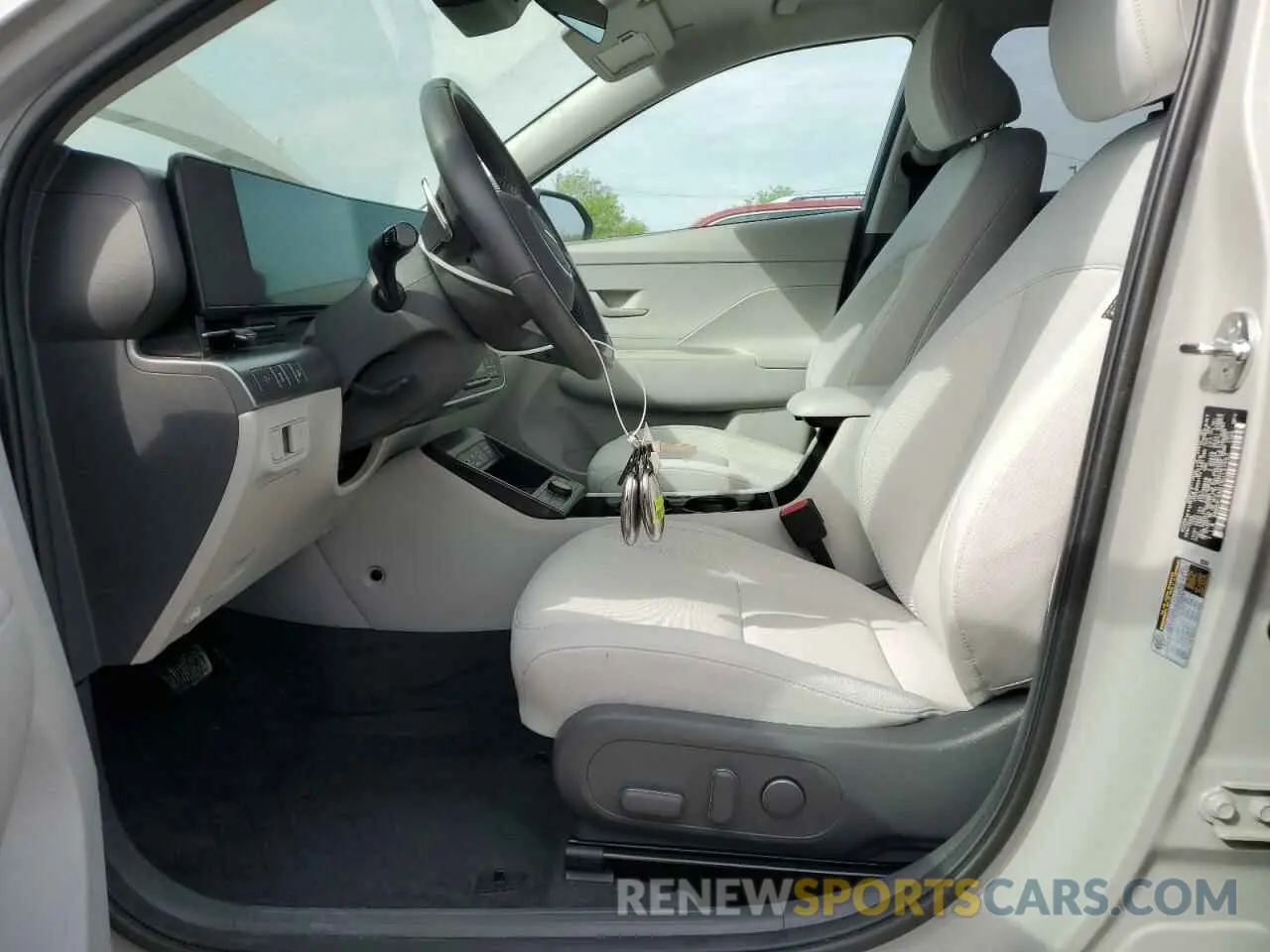 7 Photograph of a damaged car KM8HC3AB1RU137557 HYUNDAI KONA 2024