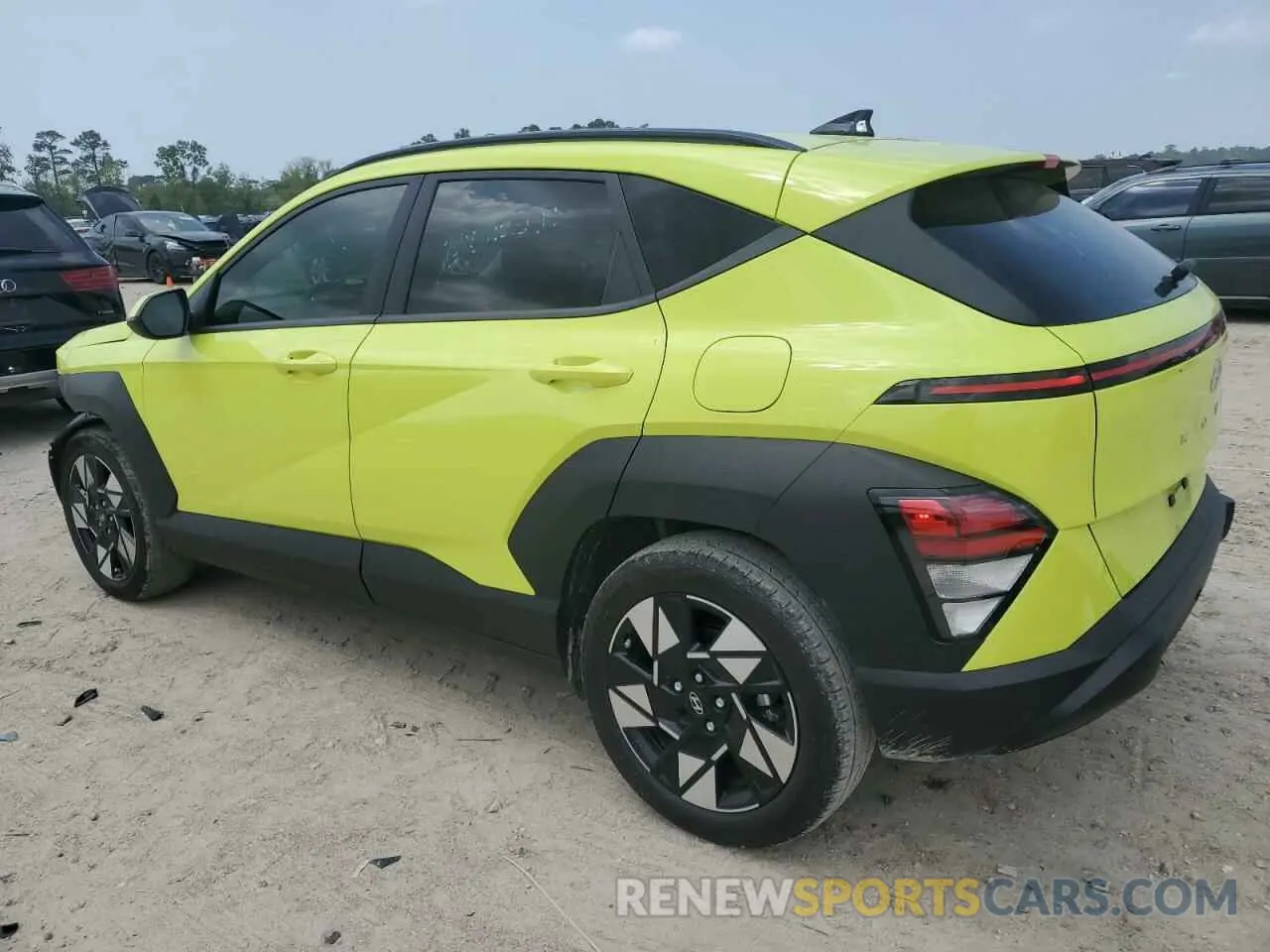 2 Photograph of a damaged car KM8HC3AB2RU056583 HYUNDAI KONA 2024