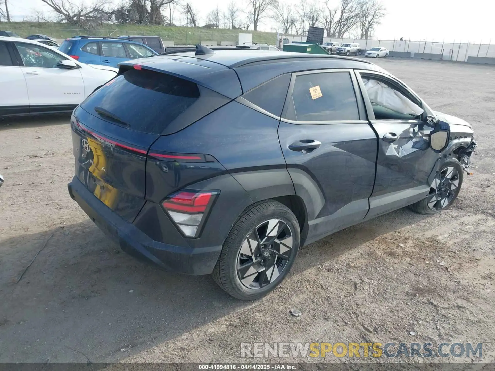 4 Photograph of a damaged car KM8HC3AB2RU074615 HYUNDAI KONA 2024