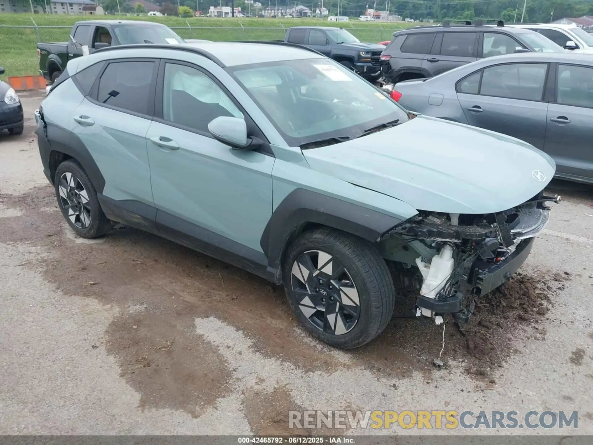 1 Photograph of a damaged car KM8HC3AB2RU171829 HYUNDAI KONA 2024
