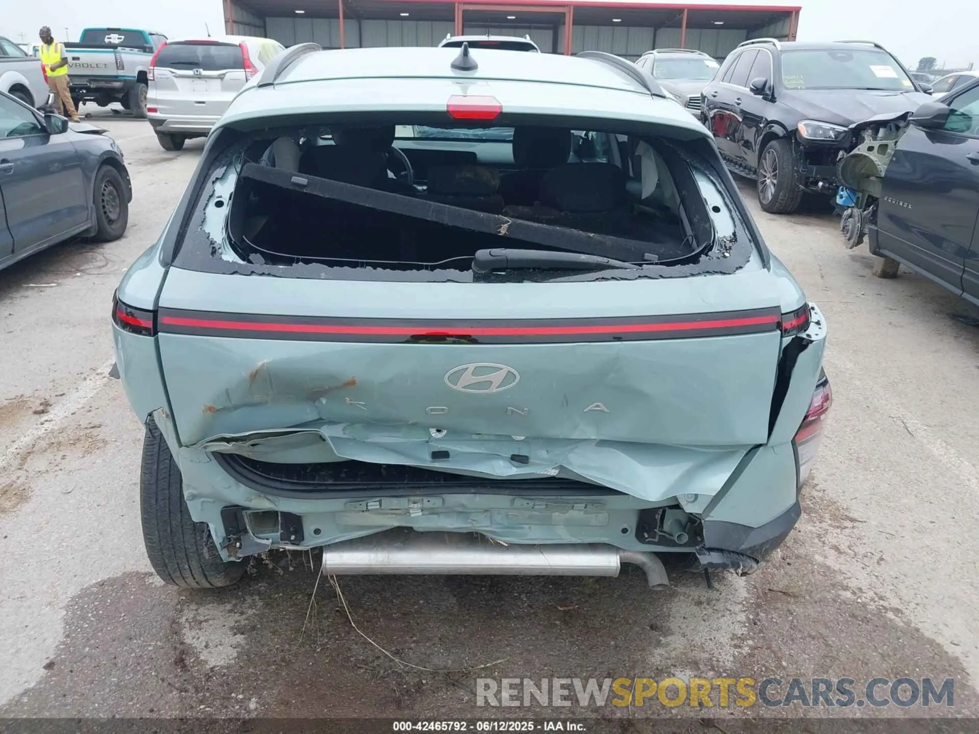 6 Photograph of a damaged car KM8HC3AB2RU171829 HYUNDAI KONA 2024