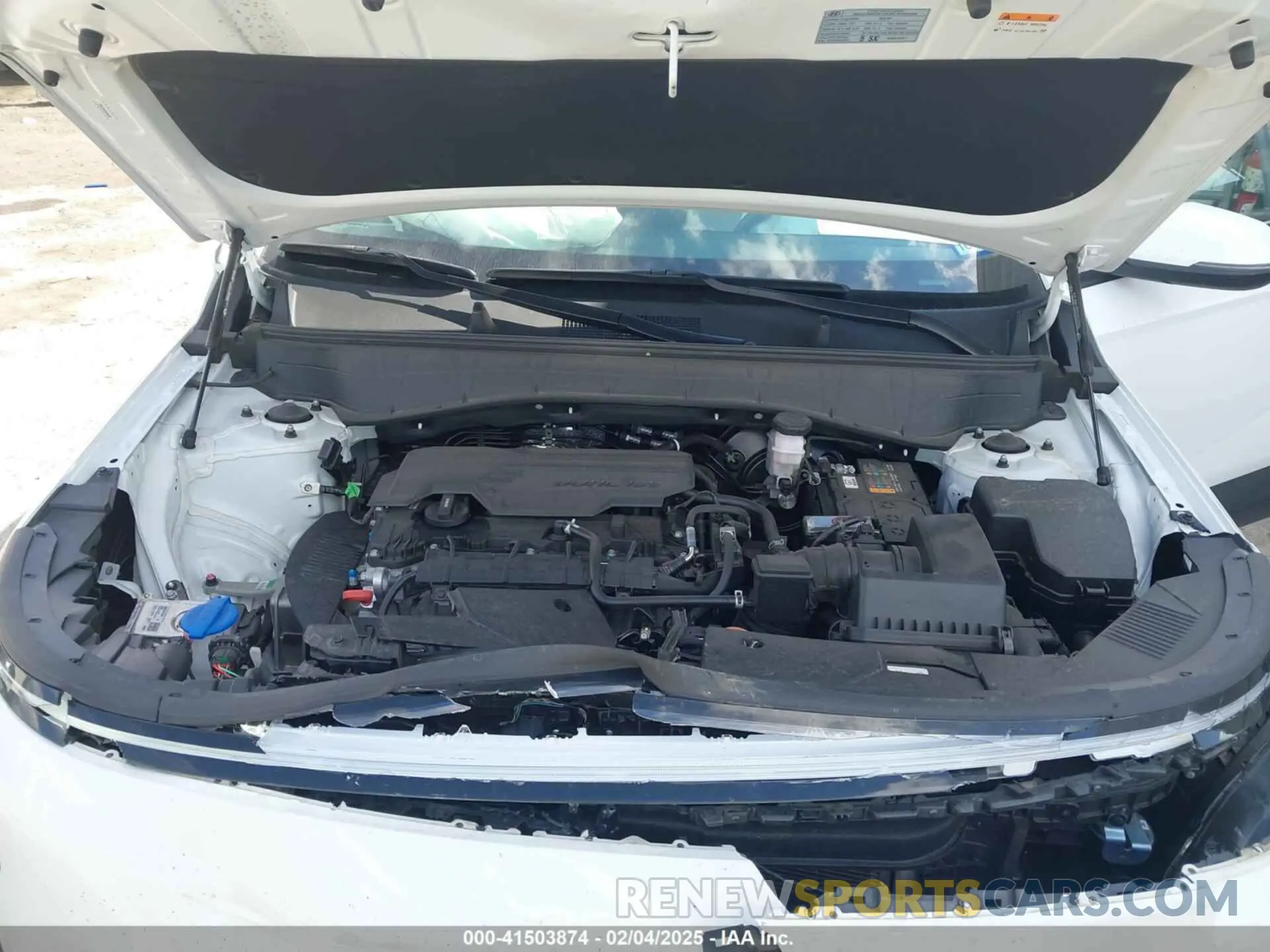 10 Photograph of a damaged car KM8HC3AB3RU045687 HYUNDAI KONA 2024