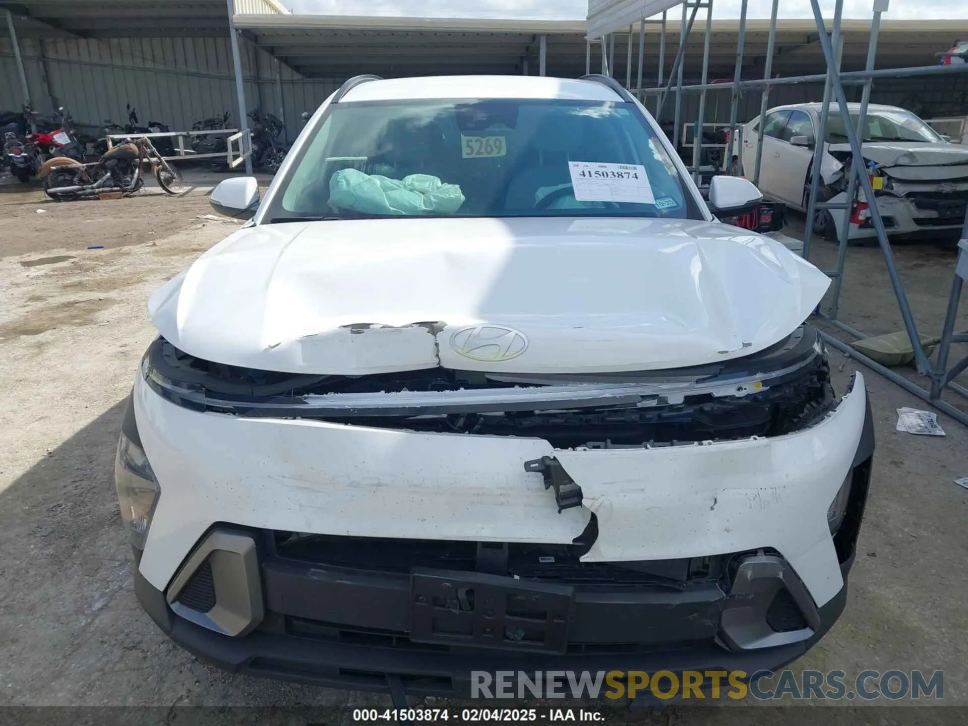 12 Photograph of a damaged car KM8HC3AB3RU045687 HYUNDAI KONA 2024