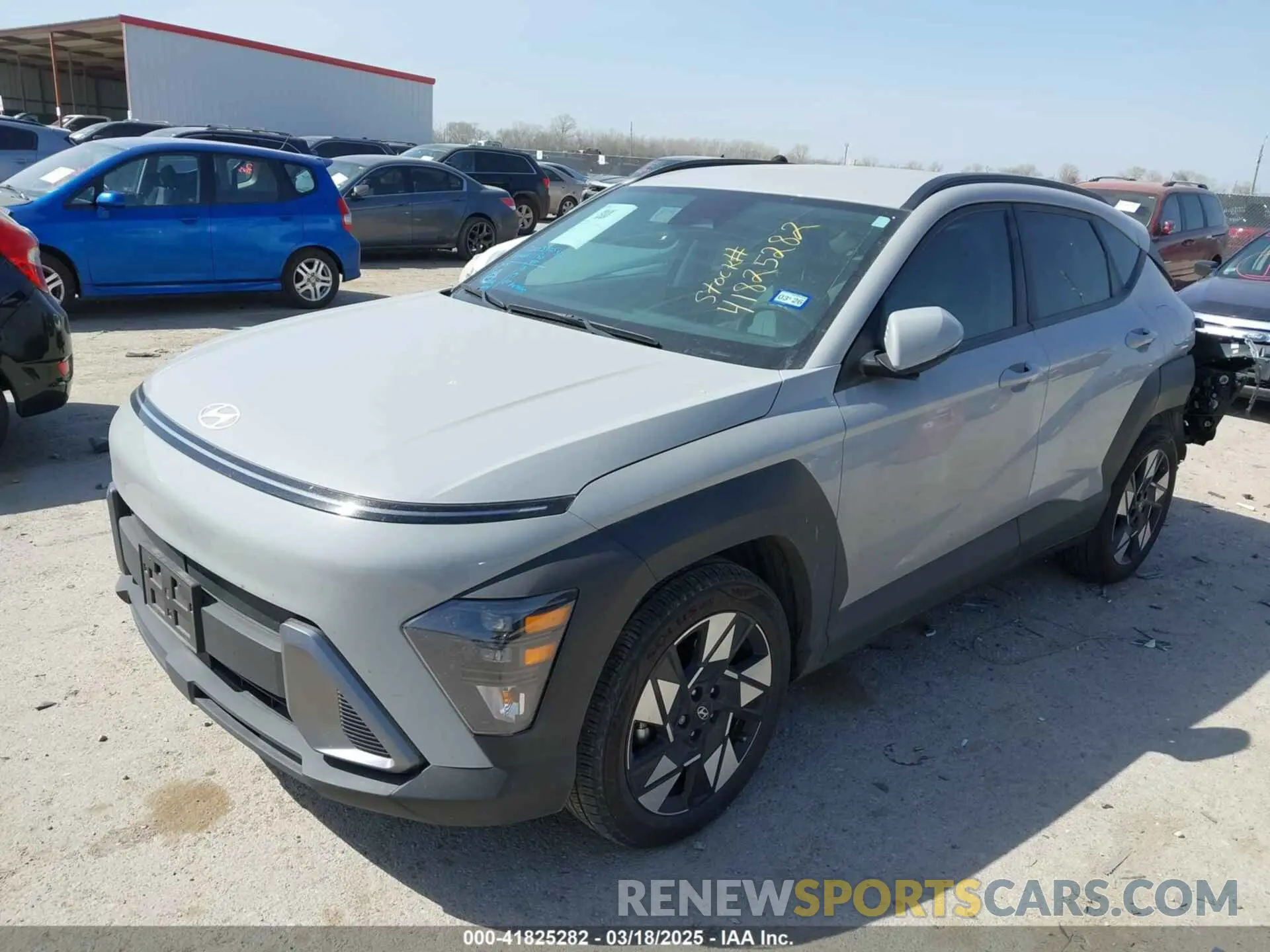 2 Photograph of a damaged car KM8HC3AB3RU120825 HYUNDAI KONA 2024