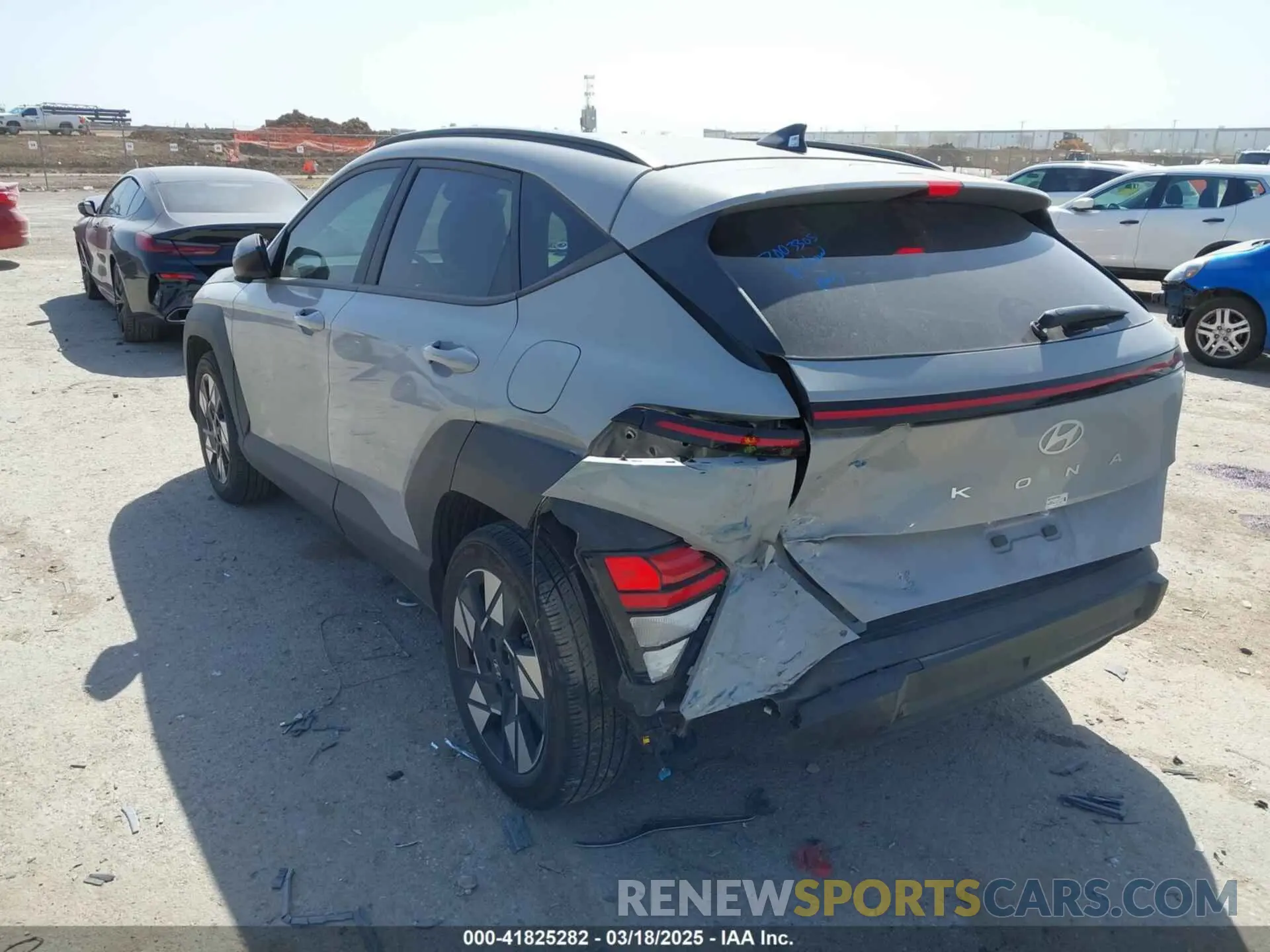 3 Photograph of a damaged car KM8HC3AB3RU120825 HYUNDAI KONA 2024