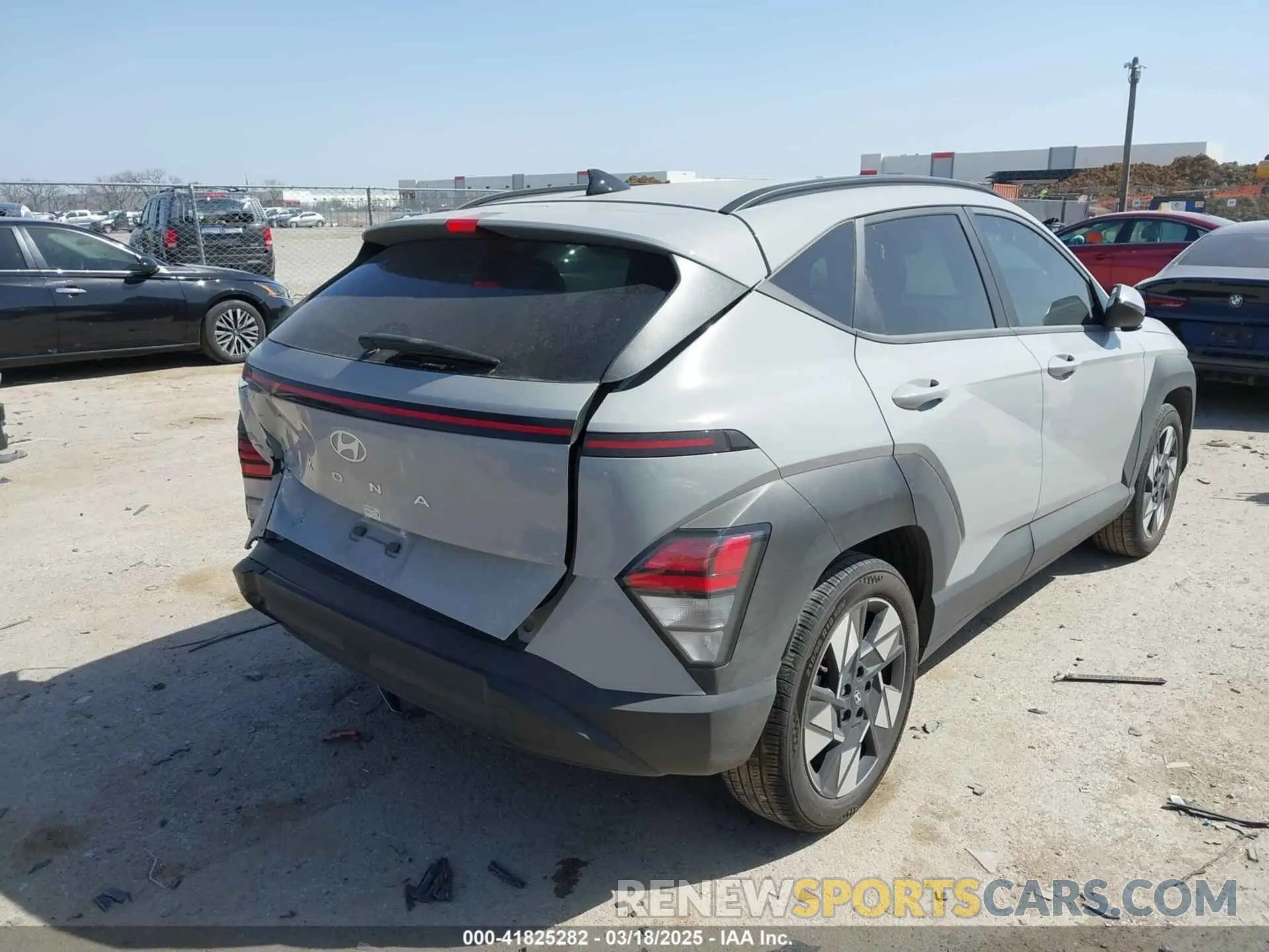 4 Photograph of a damaged car KM8HC3AB3RU120825 HYUNDAI KONA 2024