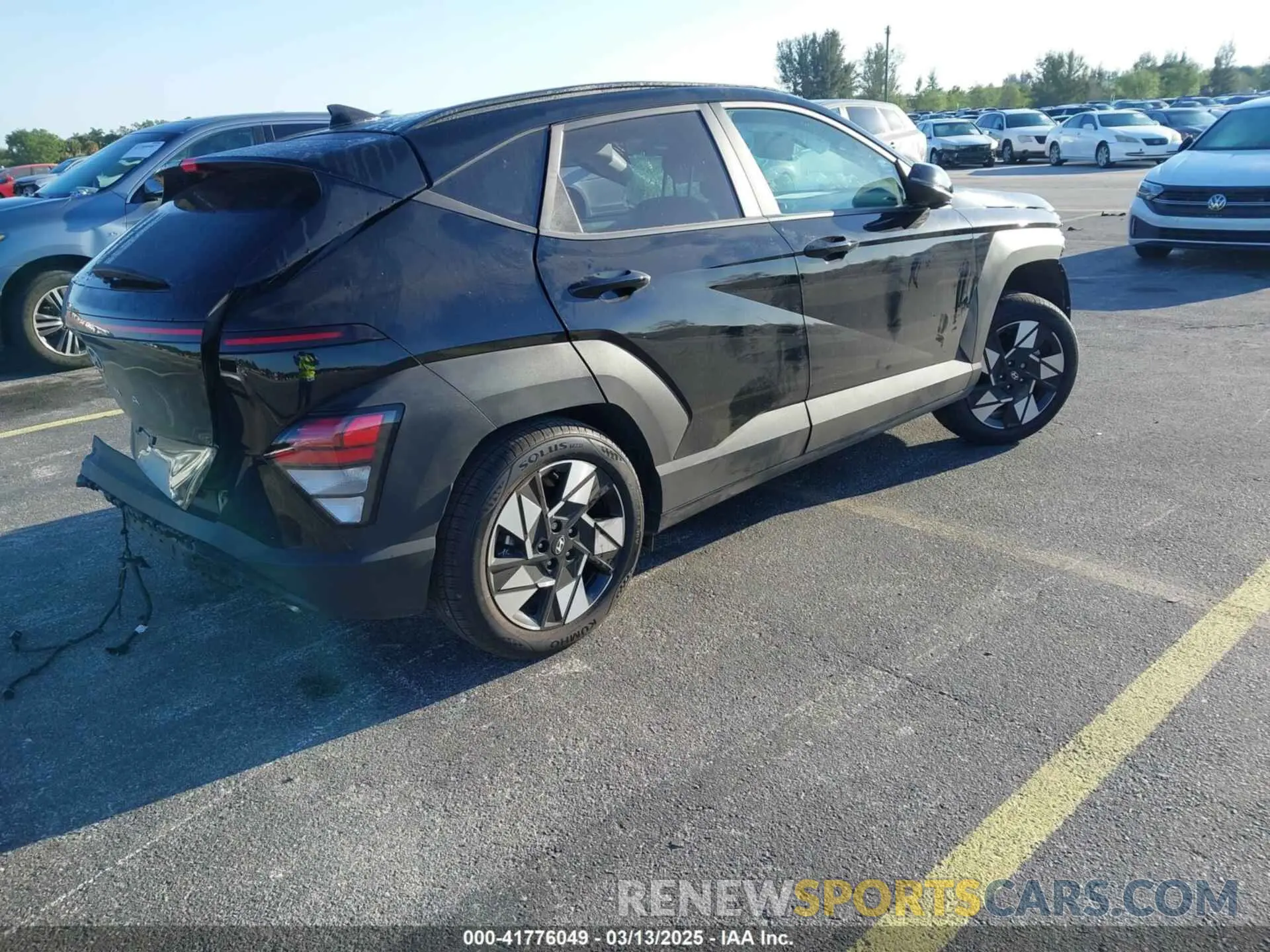 4 Photograph of a damaged car KM8HC3AB3RU130576 HYUNDAI KONA 2024