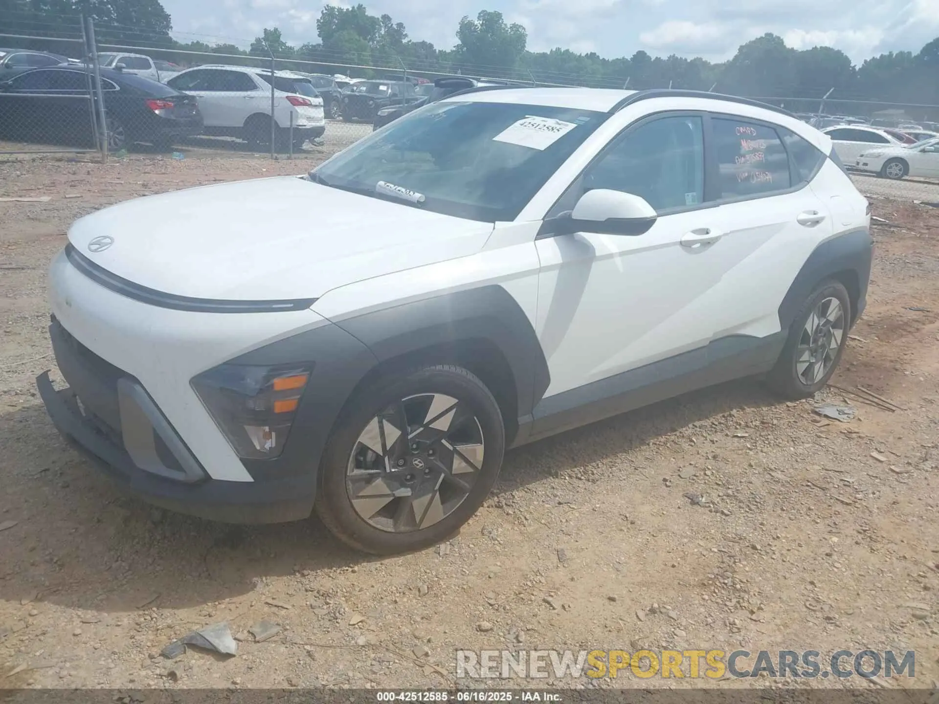 2 Photograph of a damaged car KM8HC3AB4RU054074 HYUNDAI KONA 2024