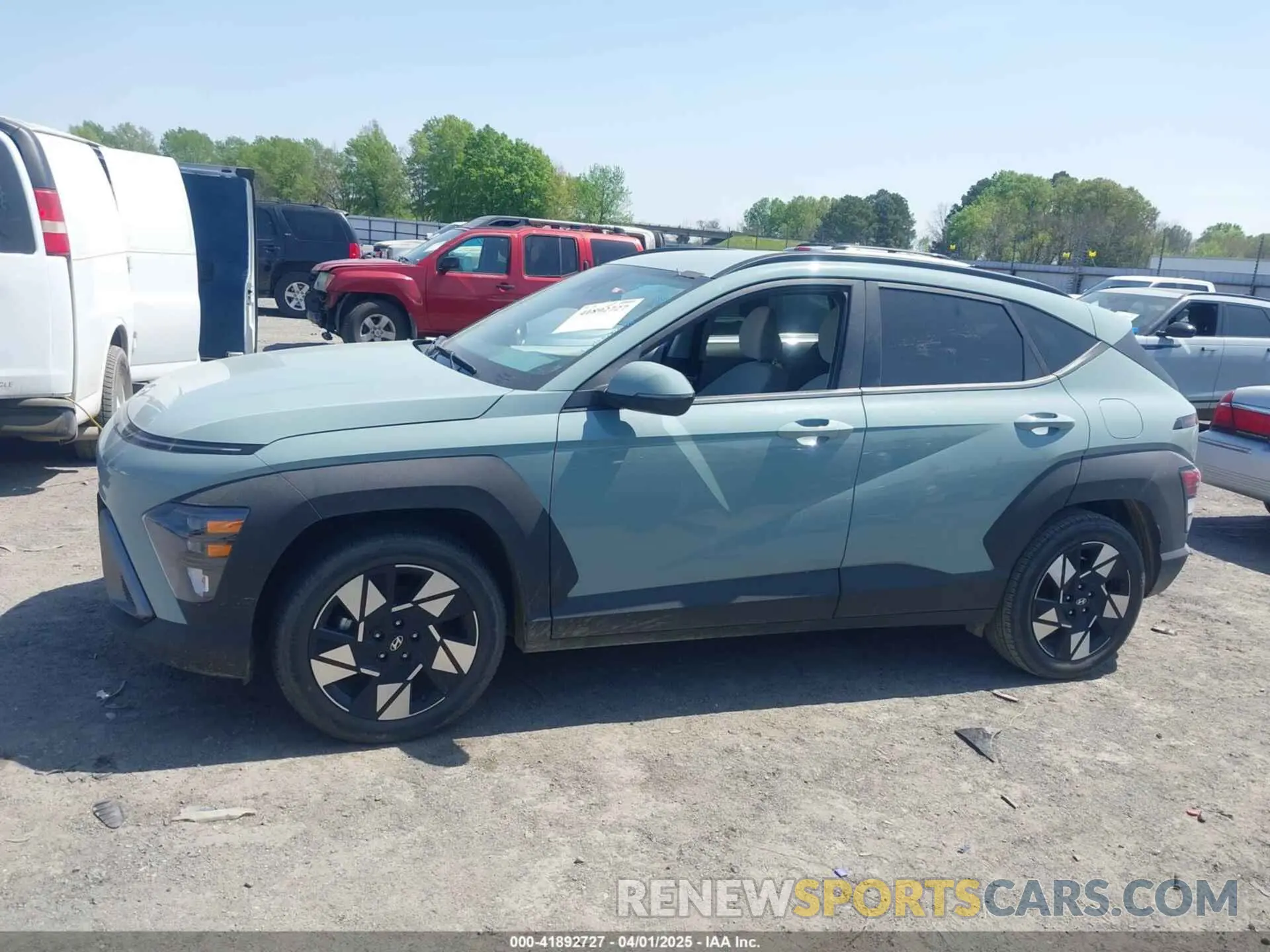 14 Photograph of a damaged car KM8HC3AB4RU082523 HYUNDAI KONA 2024
