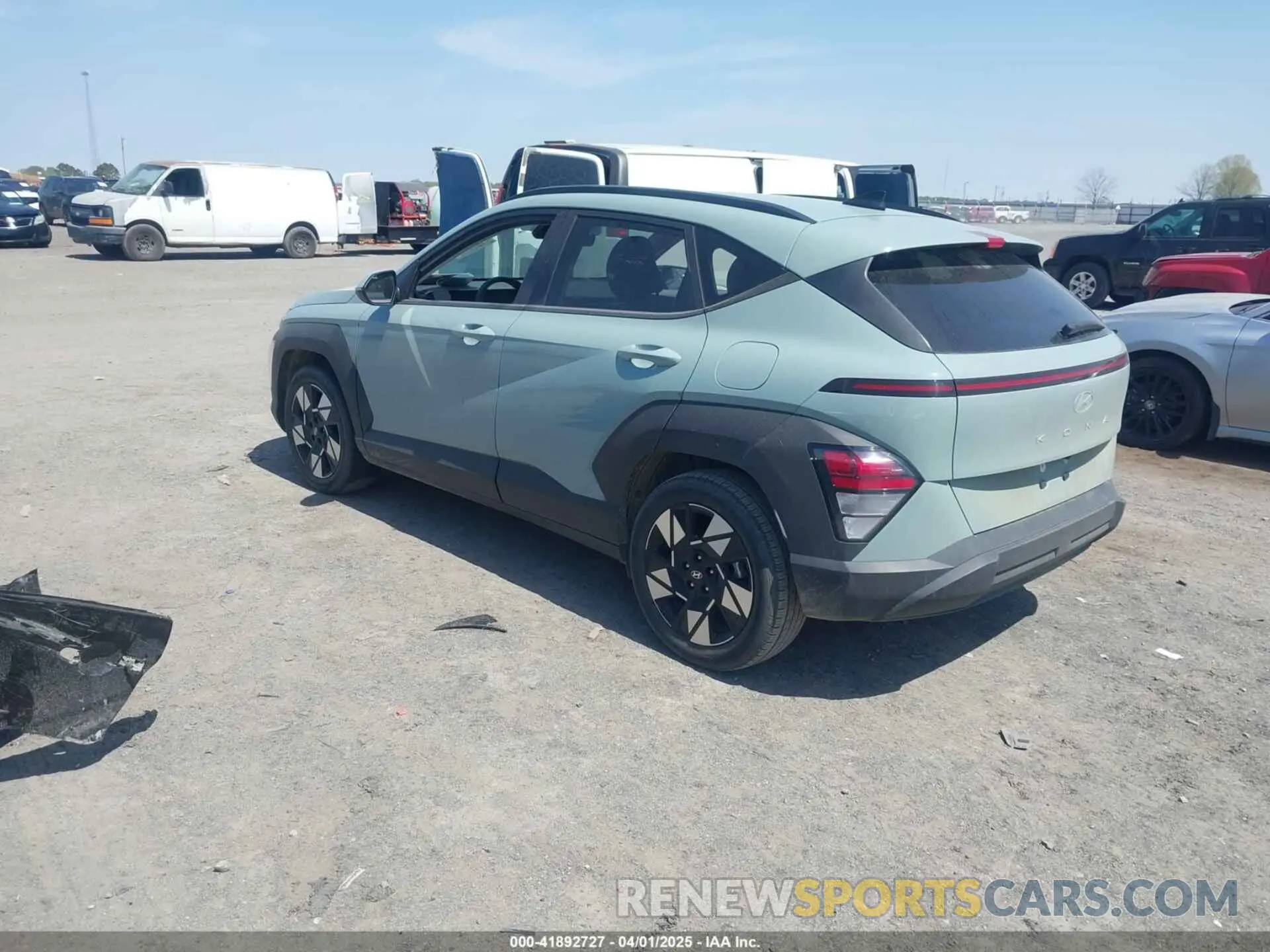 3 Photograph of a damaged car KM8HC3AB4RU082523 HYUNDAI KONA 2024