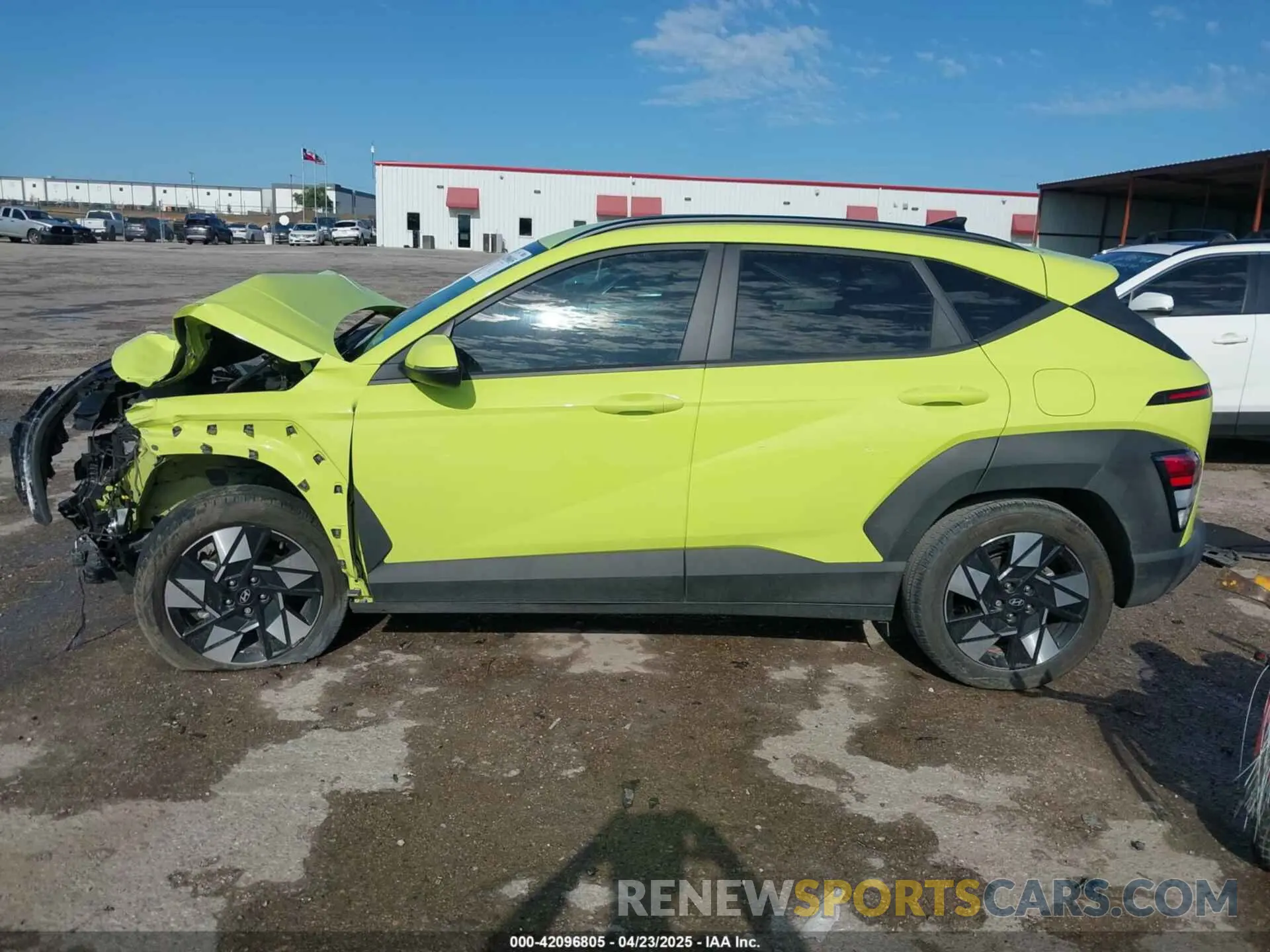 14 Photograph of a damaged car KM8HC3AB5RU040197 HYUNDAI KONA 2024