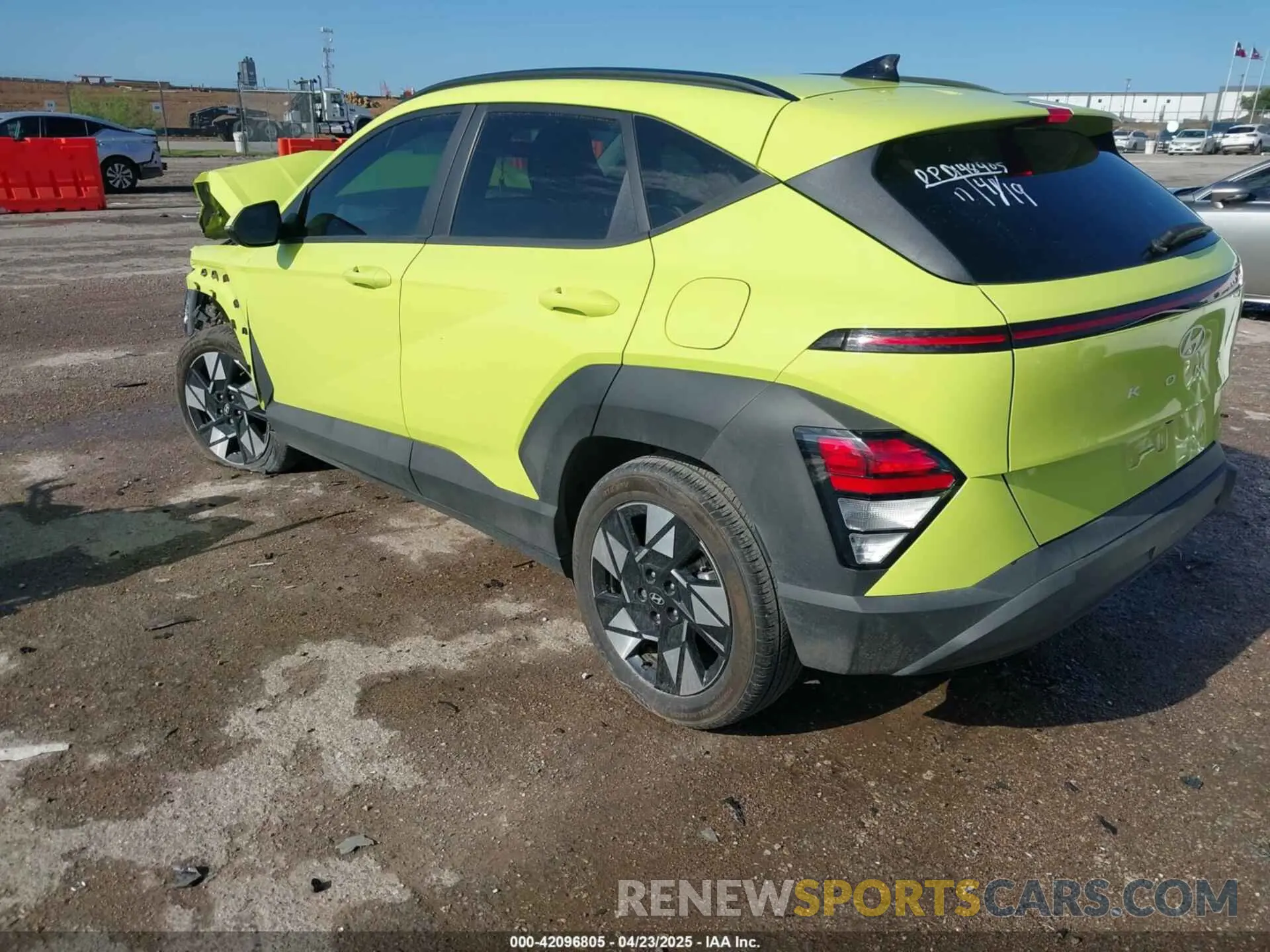 3 Photograph of a damaged car KM8HC3AB5RU040197 HYUNDAI KONA 2024