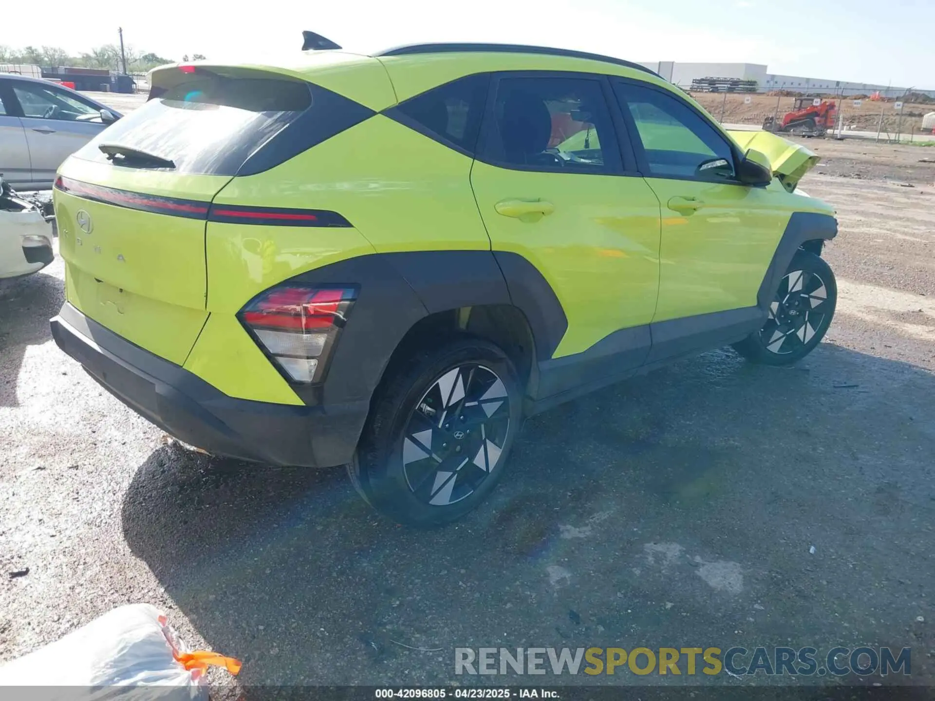 4 Photograph of a damaged car KM8HC3AB5RU040197 HYUNDAI KONA 2024
