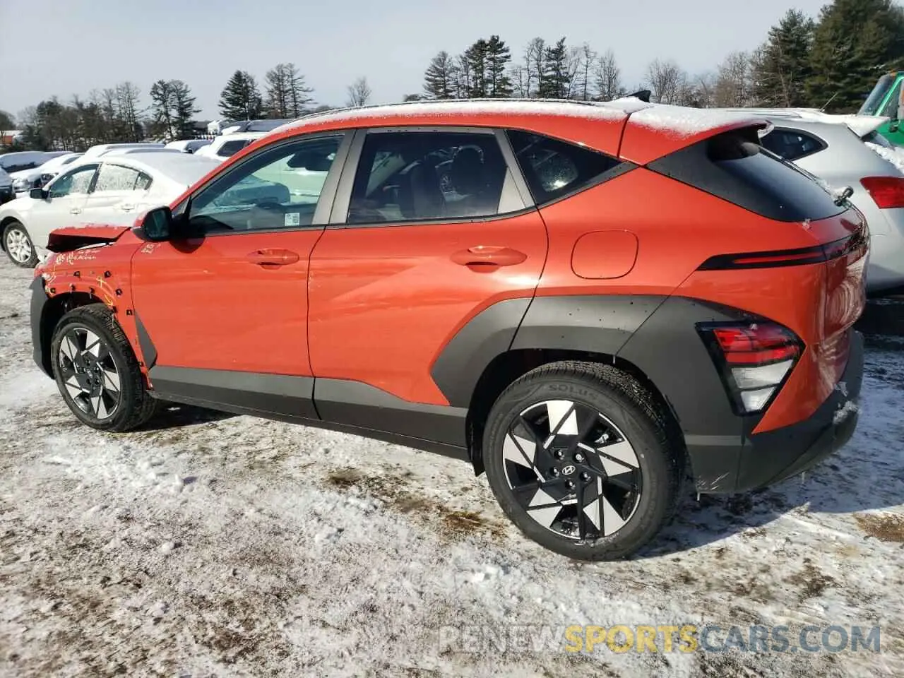 2 Photograph of a damaged car KM8HC3AB5RU081980 HYUNDAI KONA 2024
