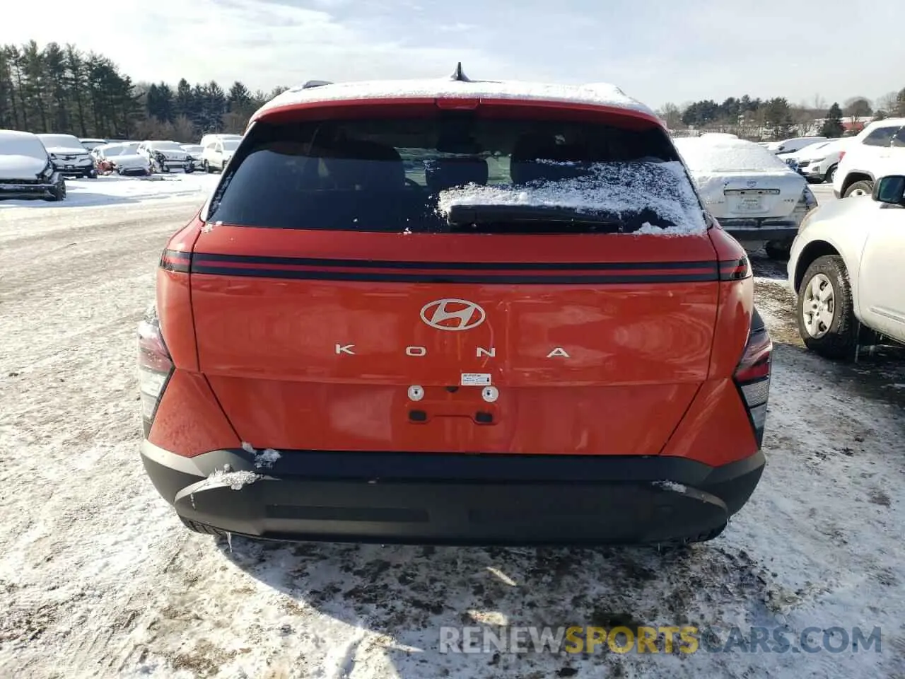 6 Photograph of a damaged car KM8HC3AB5RU081980 HYUNDAI KONA 2024