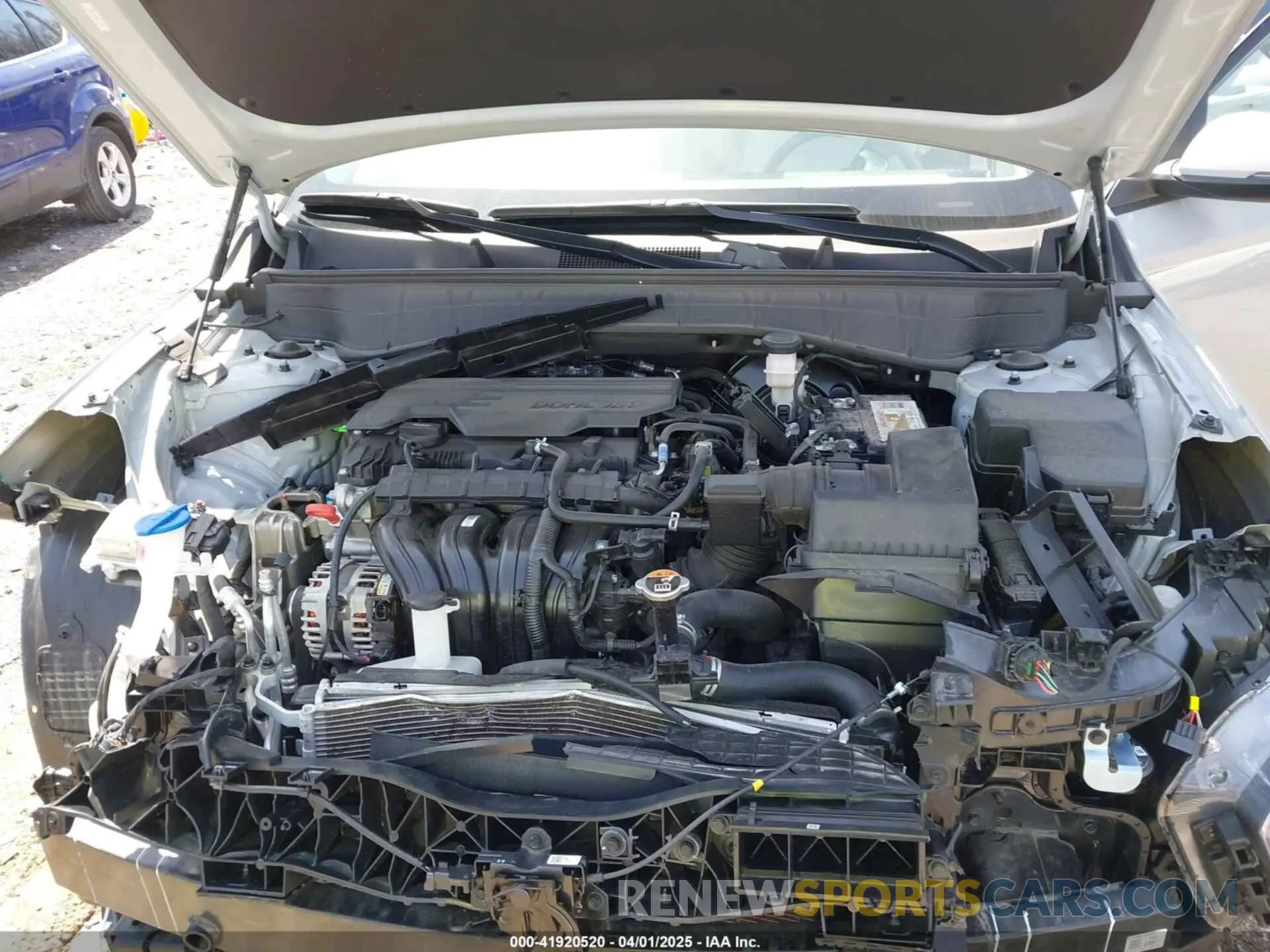 10 Photograph of a damaged car KM8HC3AB5RU119420 HYUNDAI KONA 2024