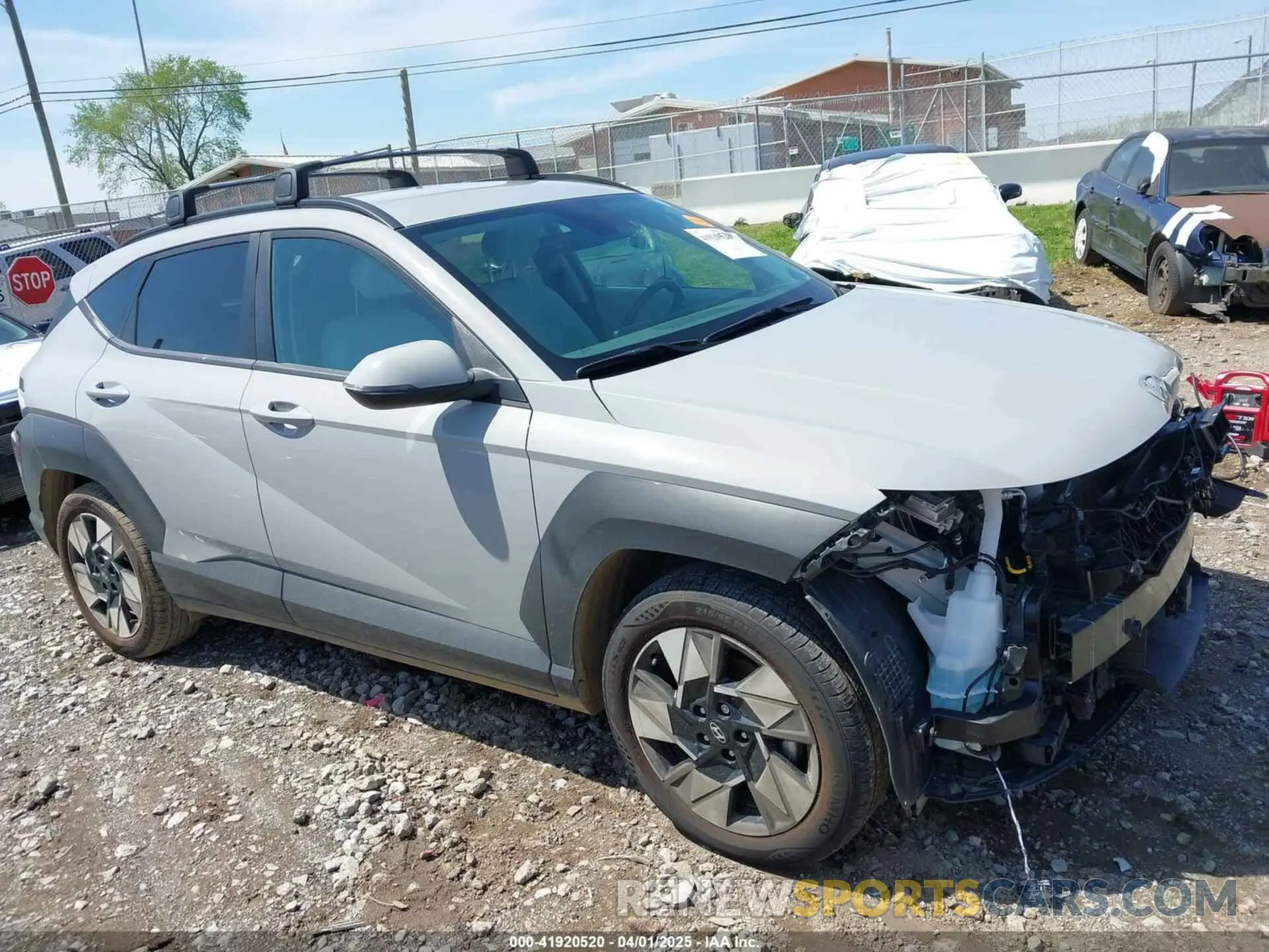 14 Photograph of a damaged car KM8HC3AB5RU119420 HYUNDAI KONA 2024
