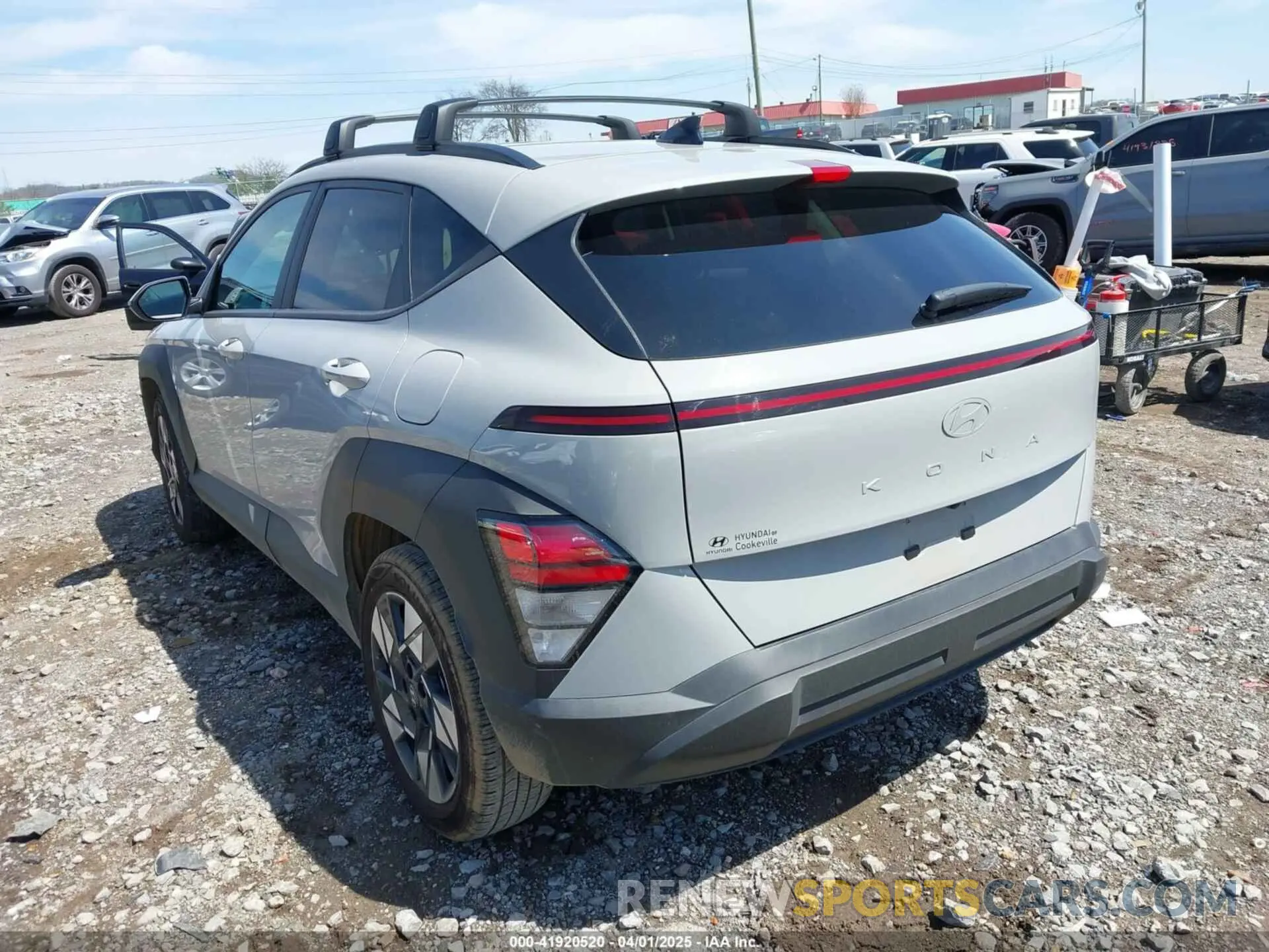 3 Photograph of a damaged car KM8HC3AB5RU119420 HYUNDAI KONA 2024