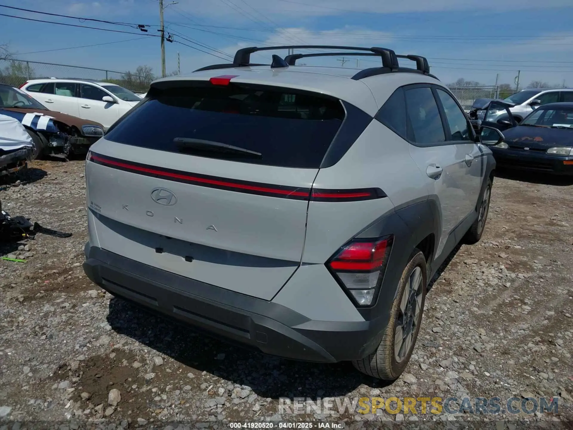4 Photograph of a damaged car KM8HC3AB5RU119420 HYUNDAI KONA 2024