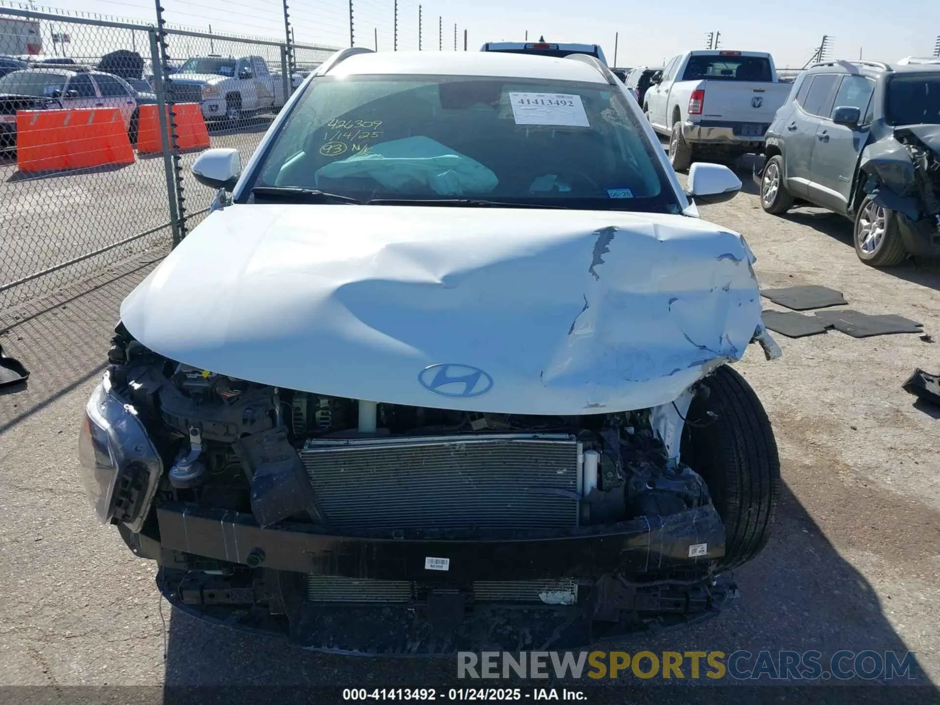 13 Photograph of a damaged car KM8HC3AB5RU143863 HYUNDAI KONA 2024
