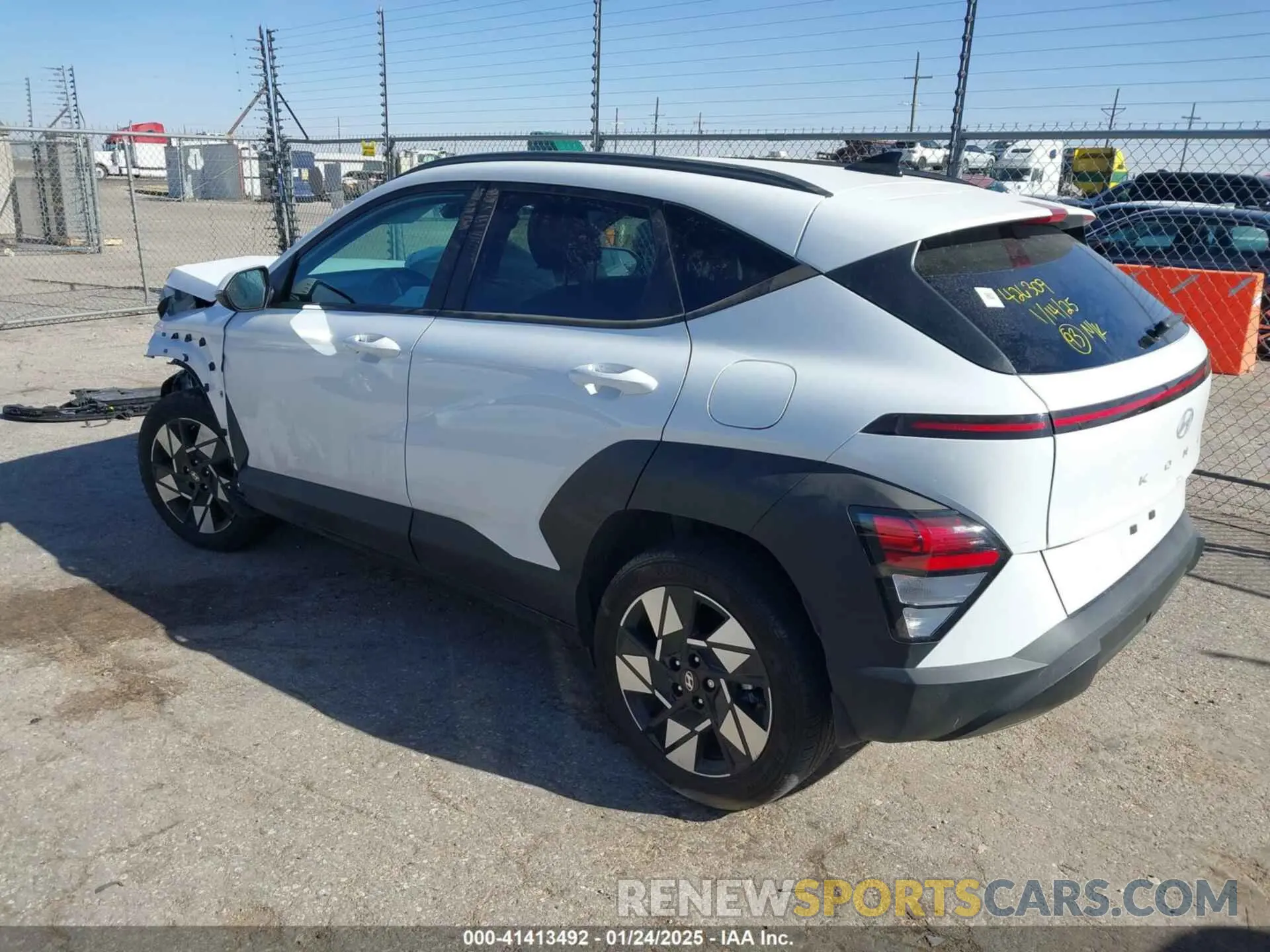 3 Photograph of a damaged car KM8HC3AB5RU143863 HYUNDAI KONA 2024