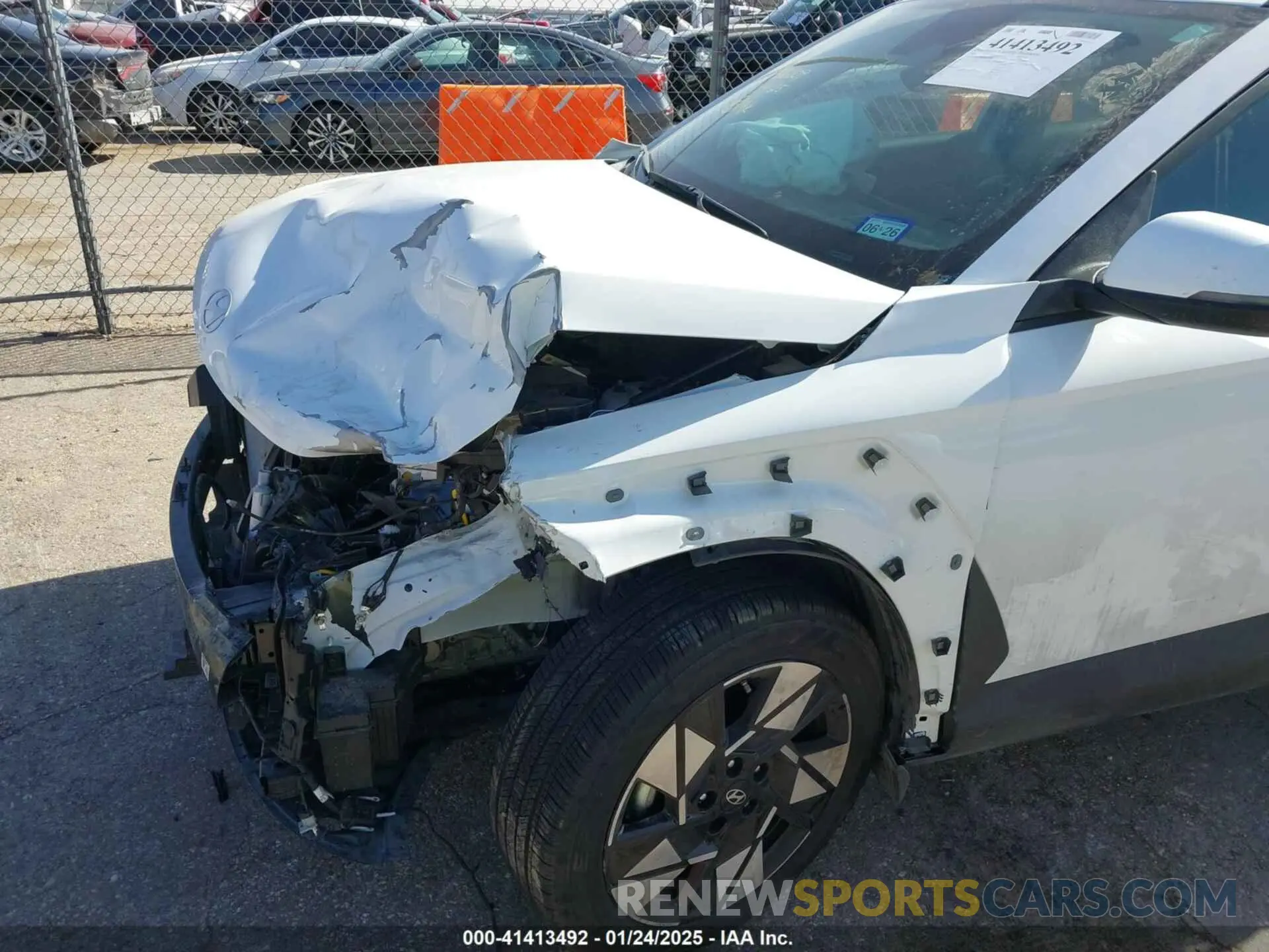 6 Photograph of a damaged car KM8HC3AB5RU143863 HYUNDAI KONA 2024