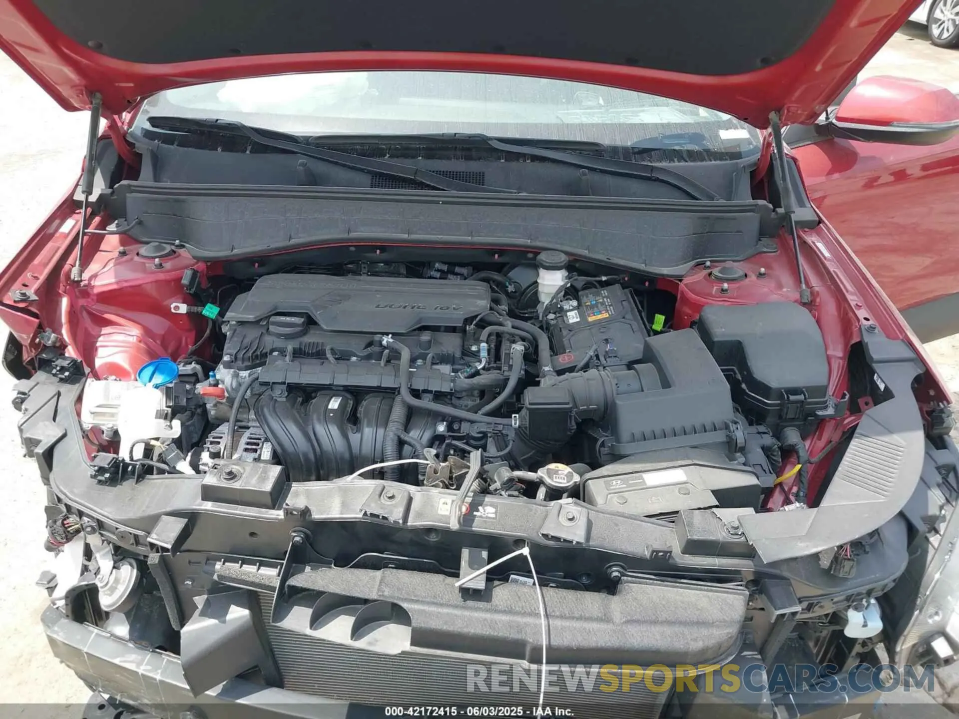 10 Photograph of a damaged car KM8HC3AB6RU149851 HYUNDAI KONA 2024