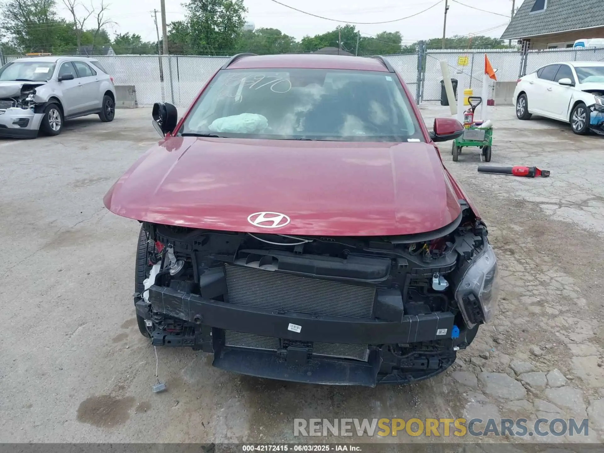 11 Photograph of a damaged car KM8HC3AB6RU149851 HYUNDAI KONA 2024