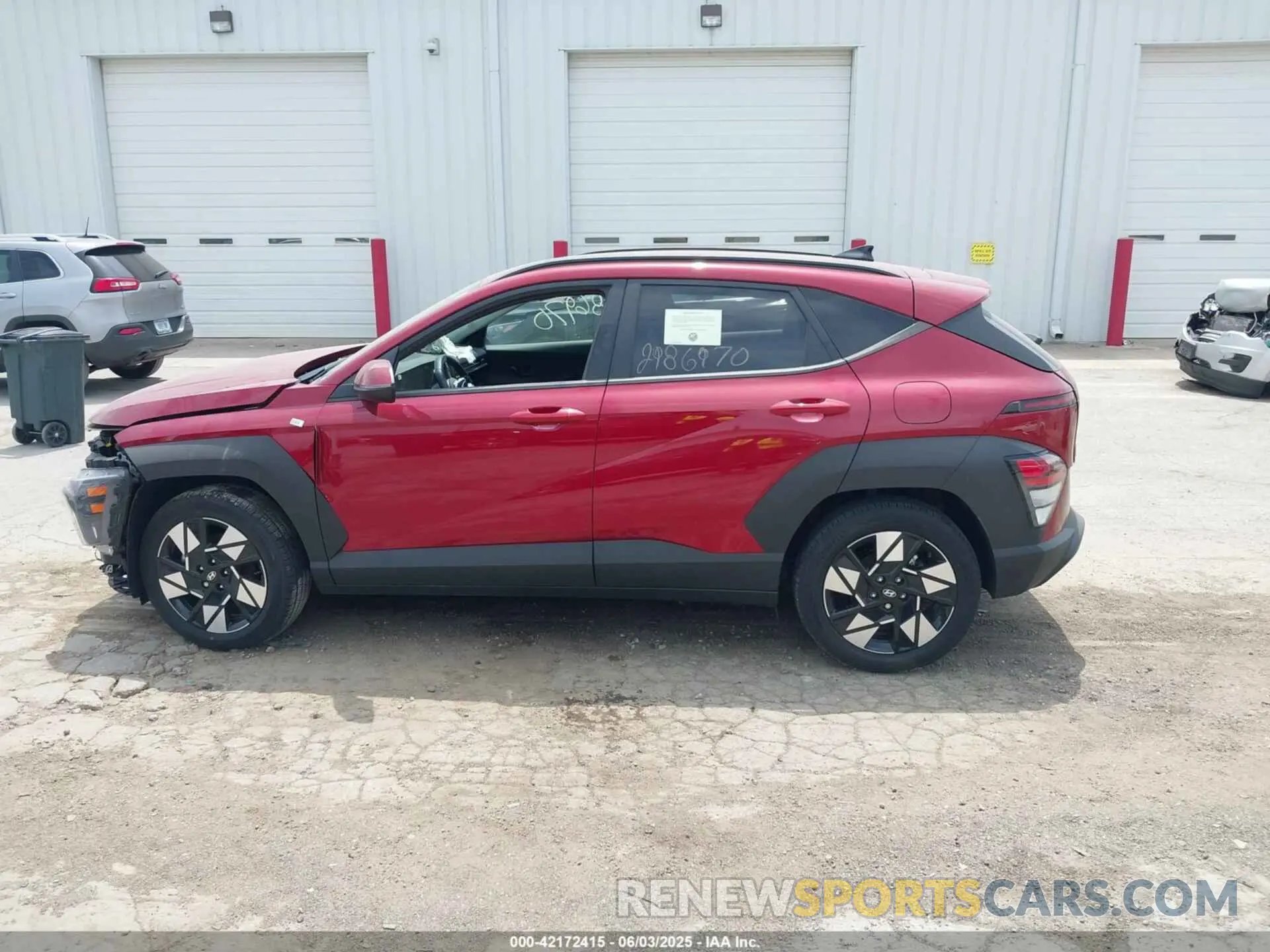 13 Photograph of a damaged car KM8HC3AB6RU149851 HYUNDAI KONA 2024