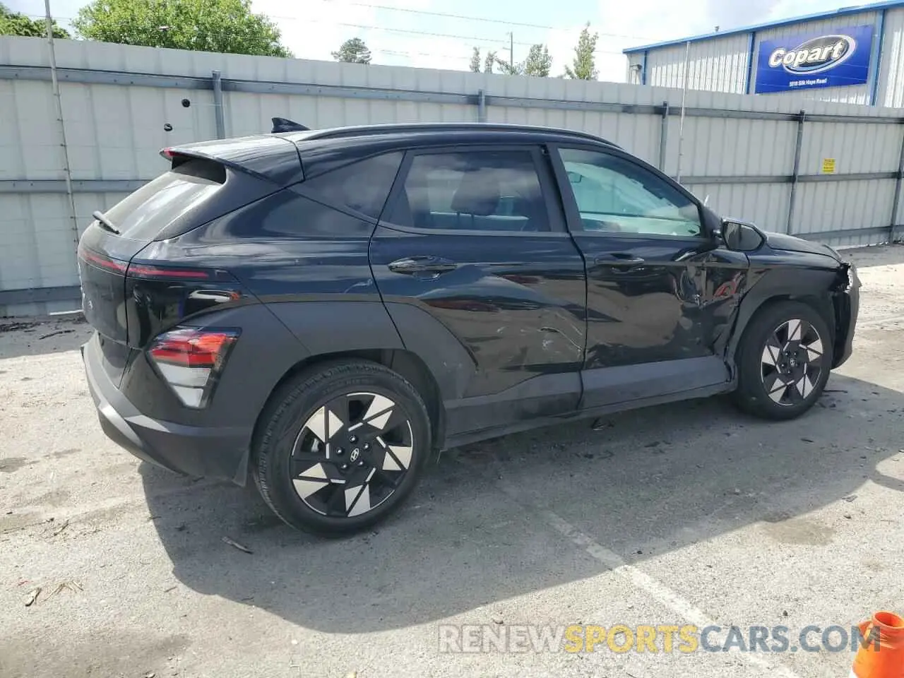 3 Photograph of a damaged car KM8HC3AB7RU055719 HYUNDAI KONA 2024