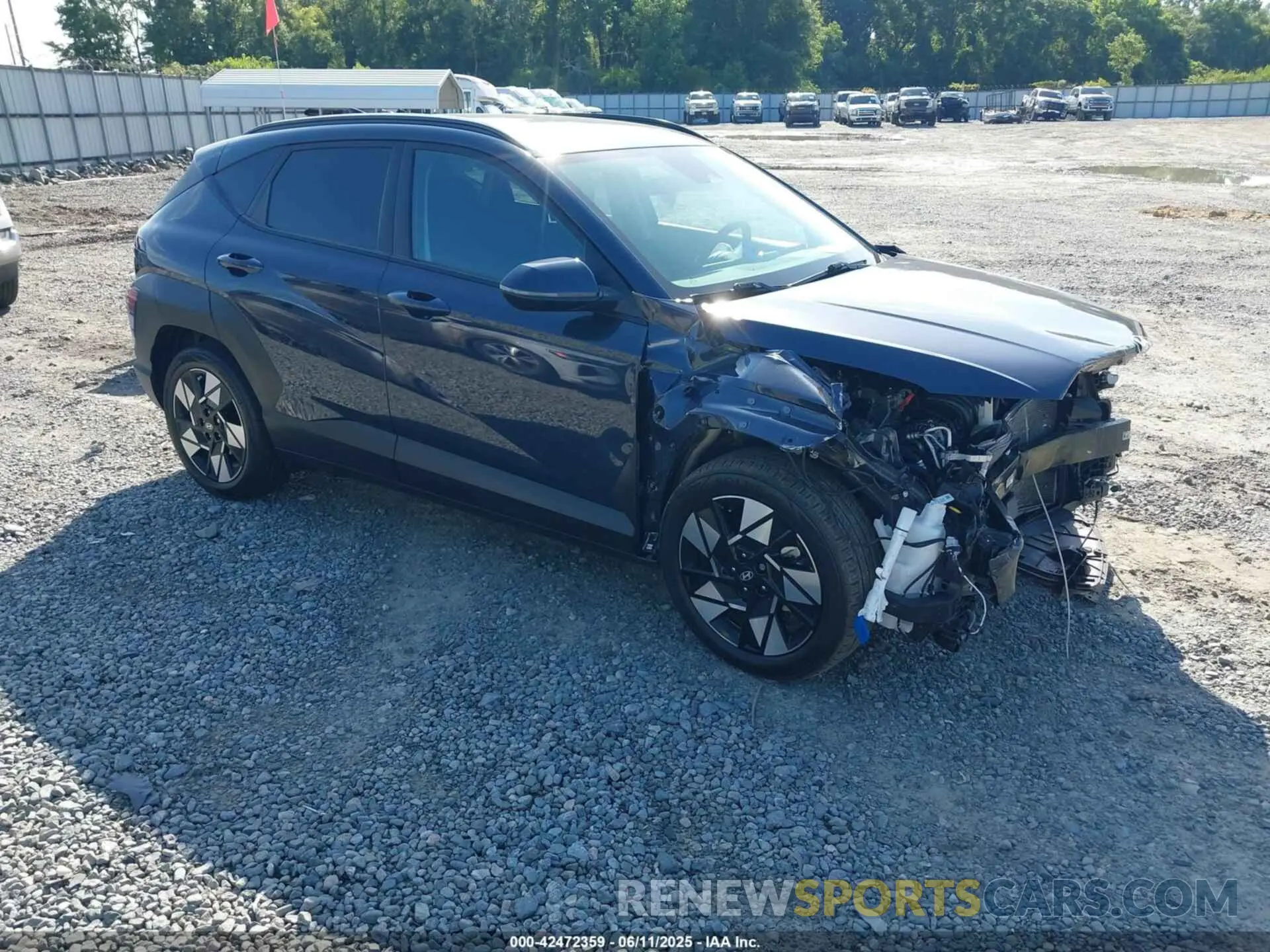 1 Photograph of a damaged car KM8HC3AB7RU099235 HYUNDAI KONA 2024