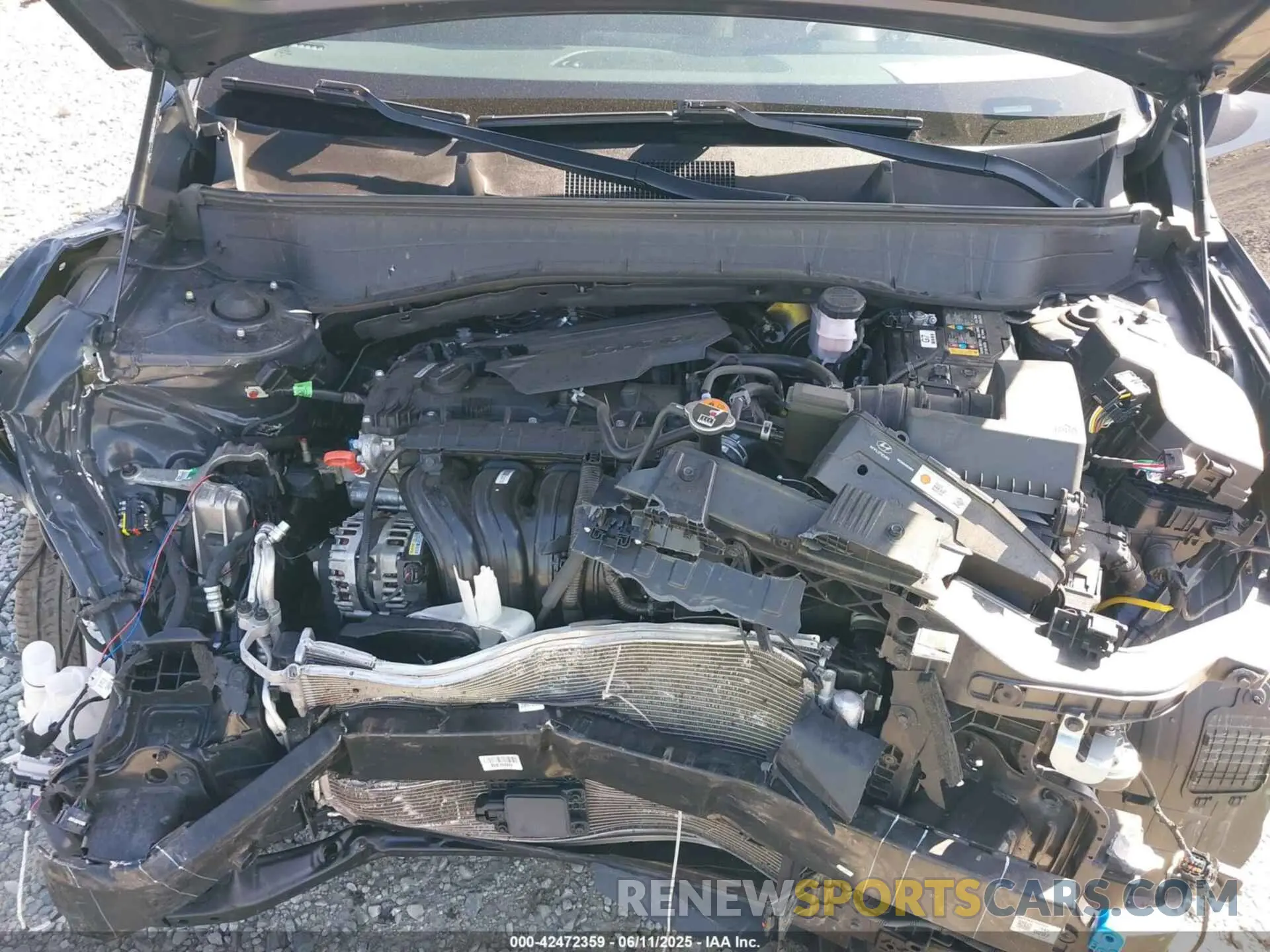 10 Photograph of a damaged car KM8HC3AB7RU099235 HYUNDAI KONA 2024