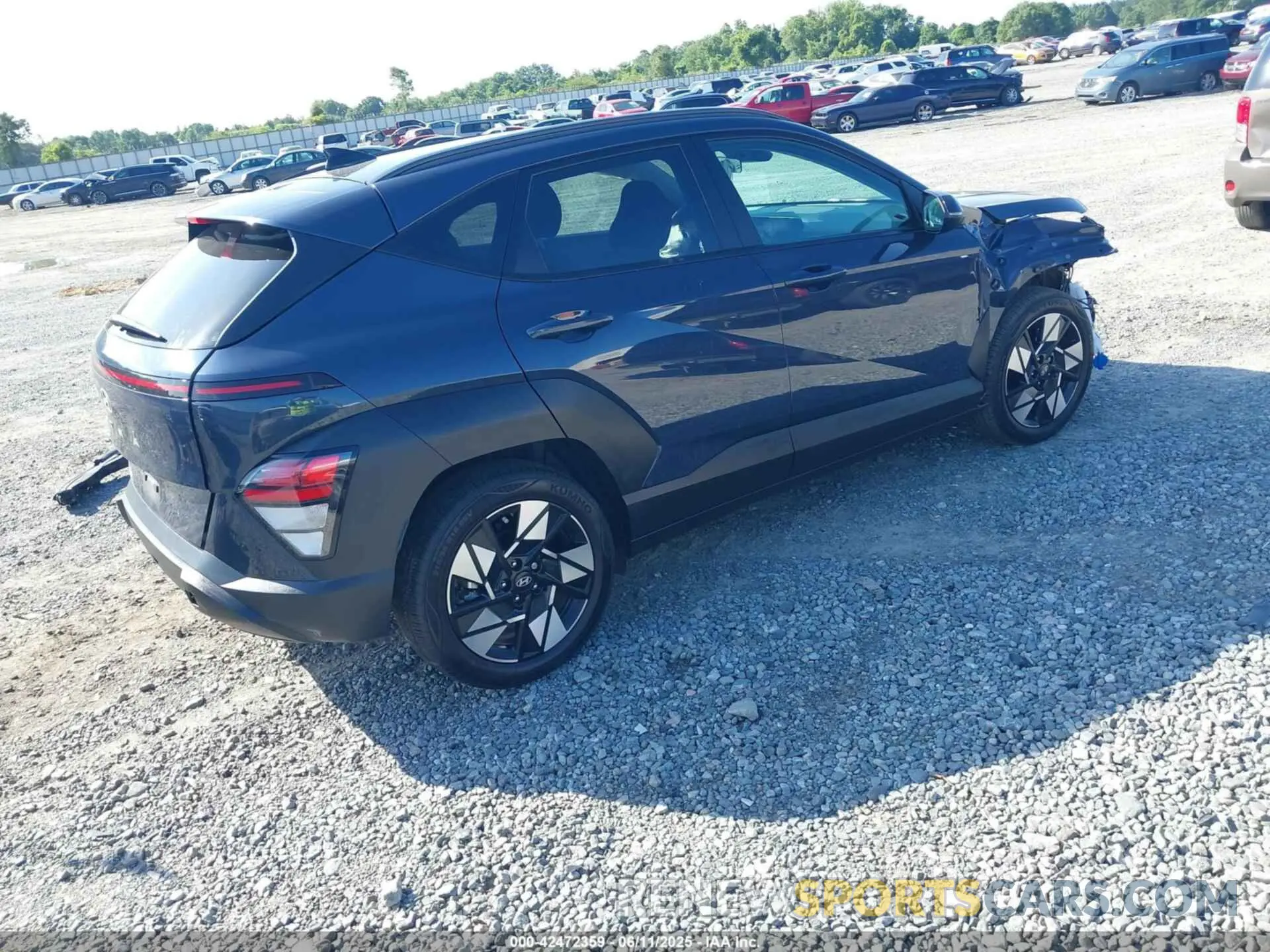 4 Photograph of a damaged car KM8HC3AB7RU099235 HYUNDAI KONA 2024